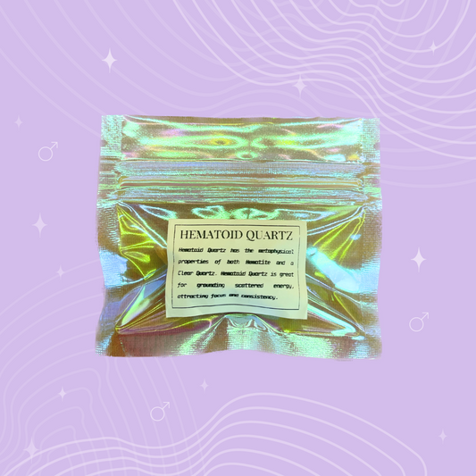 Hematoid Quartz points