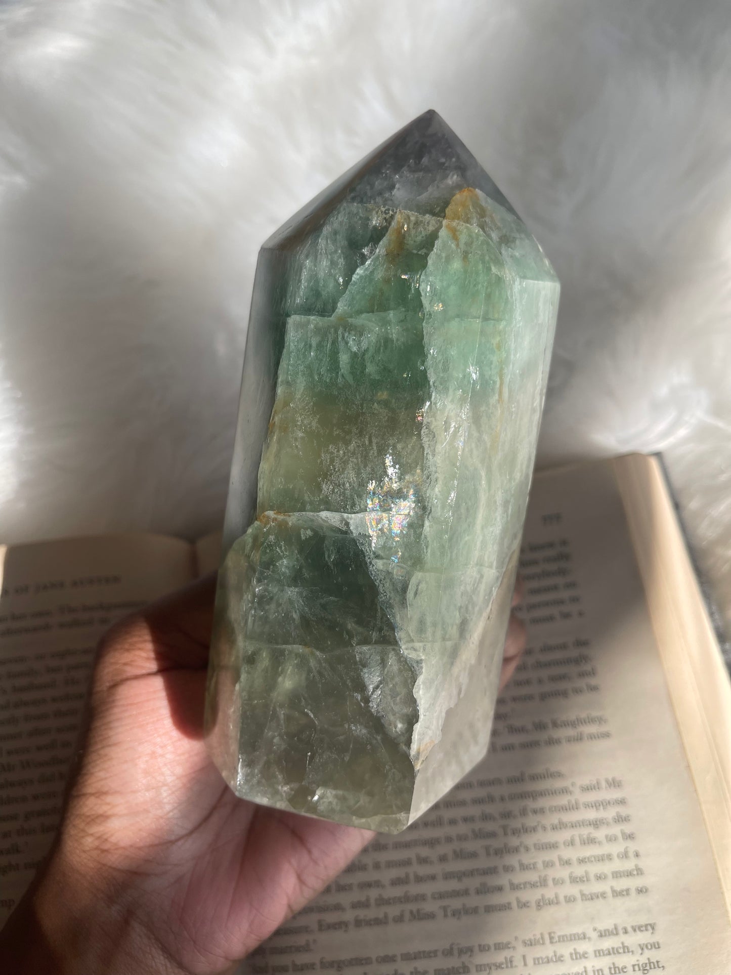 Fluorite point