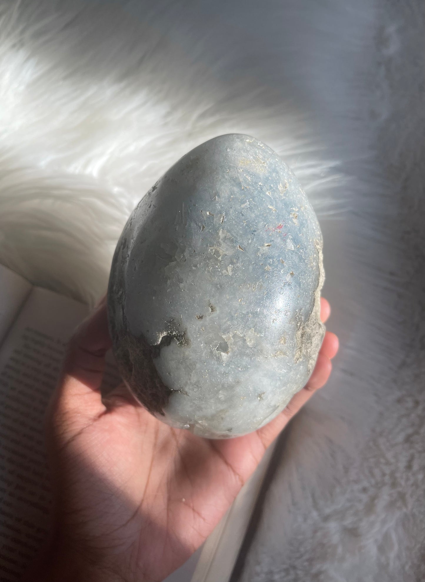 Celestite egg - Large