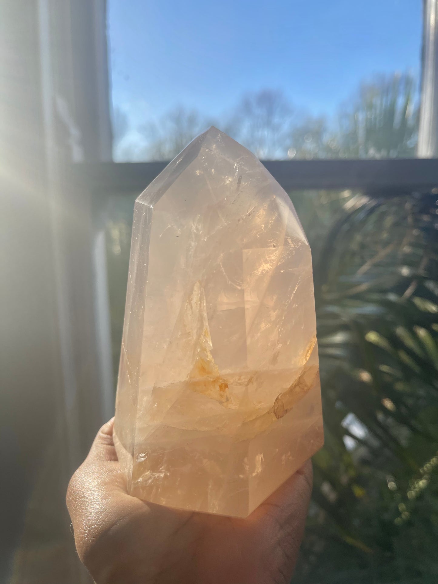 Girasol Quartz point