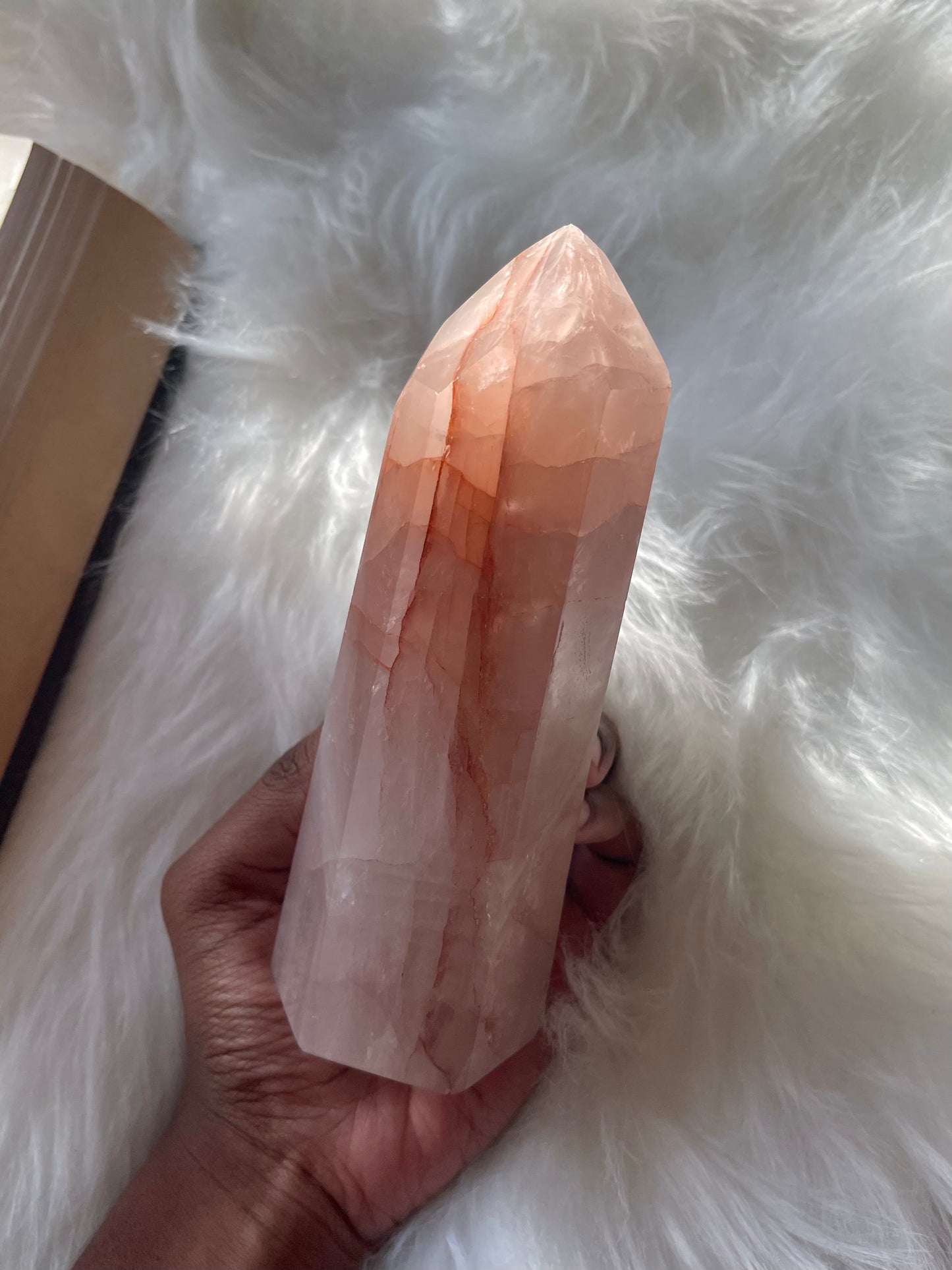 Hematoid Quartz point
