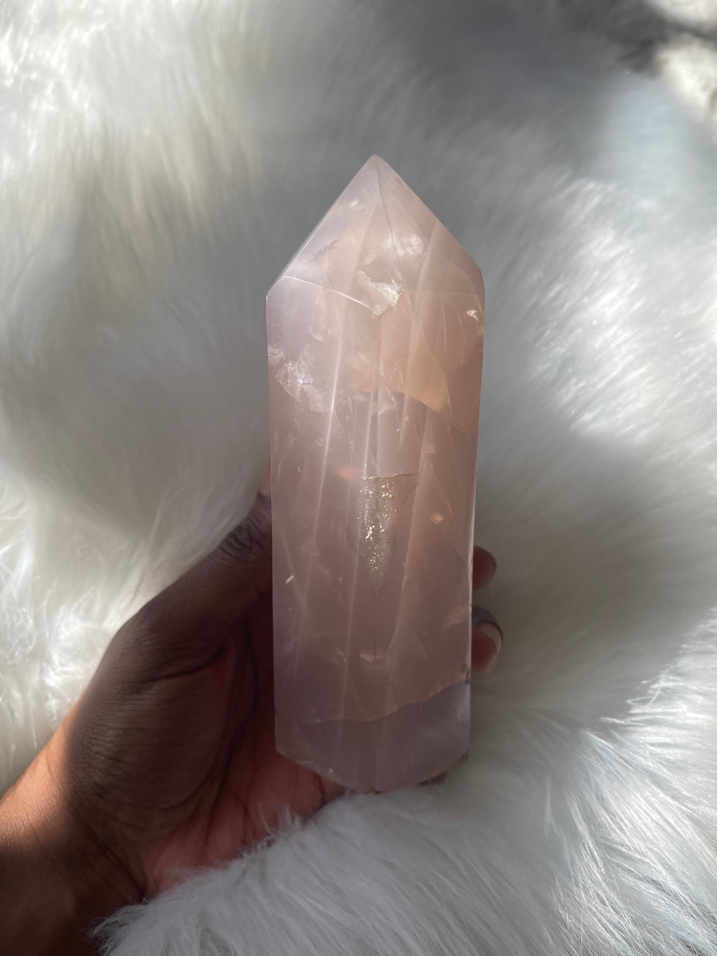 Rose Quartz point