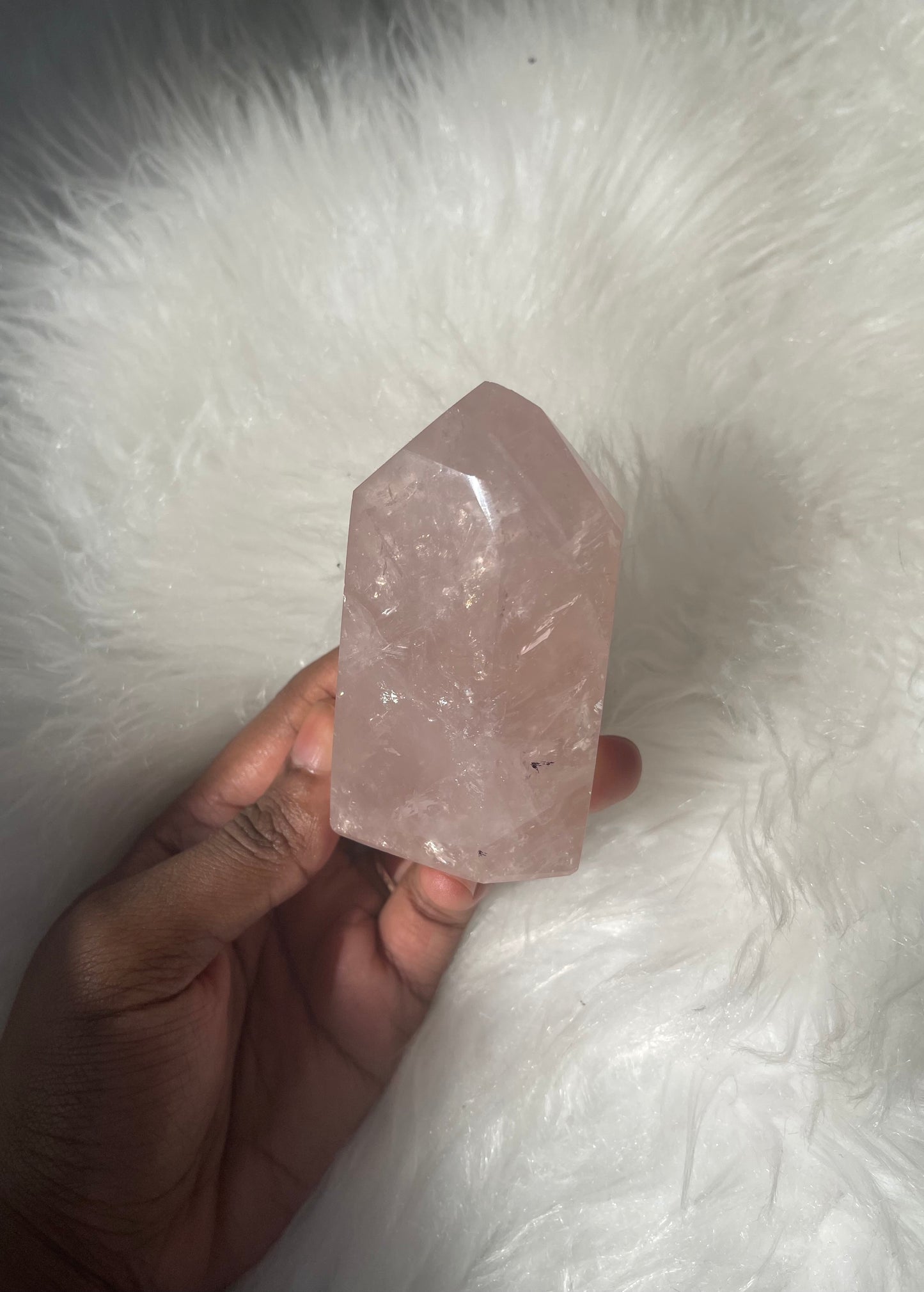 Rose Quartz point
