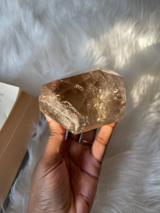 Smoky Quartz faceted