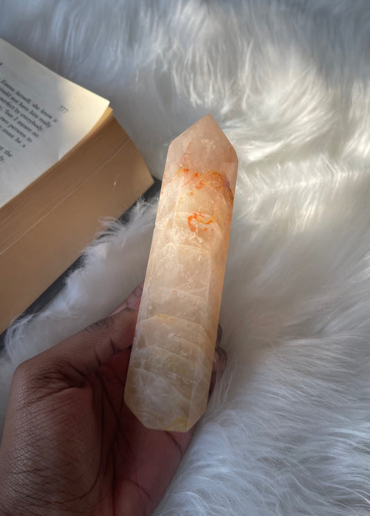 Hematoid Quartz point