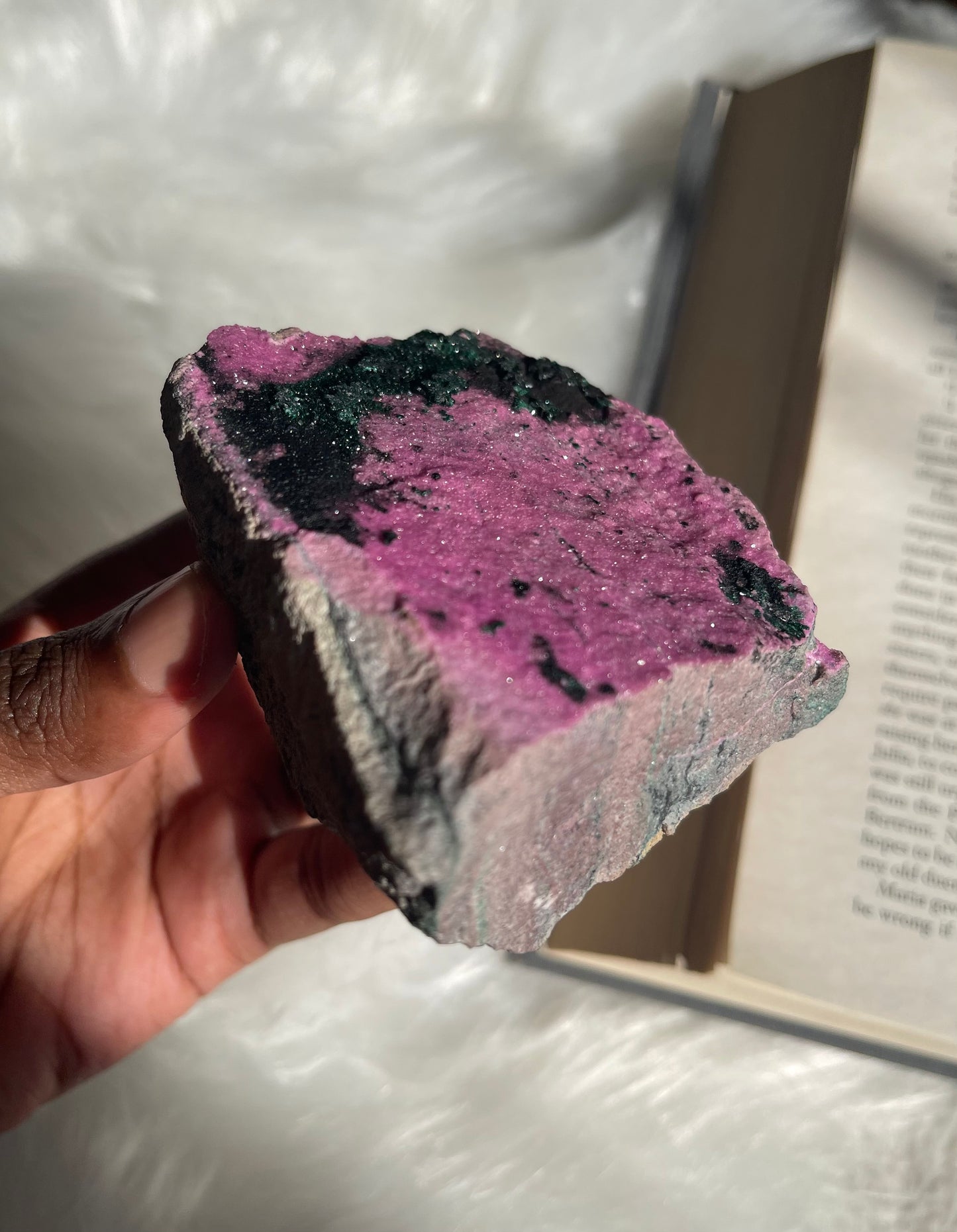 Pink Cobaltoan dolomite