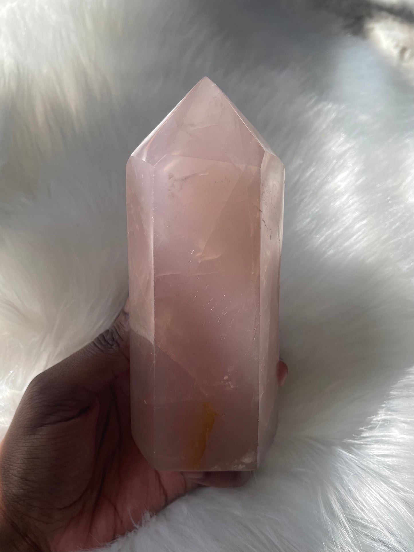 Rose Quartz point