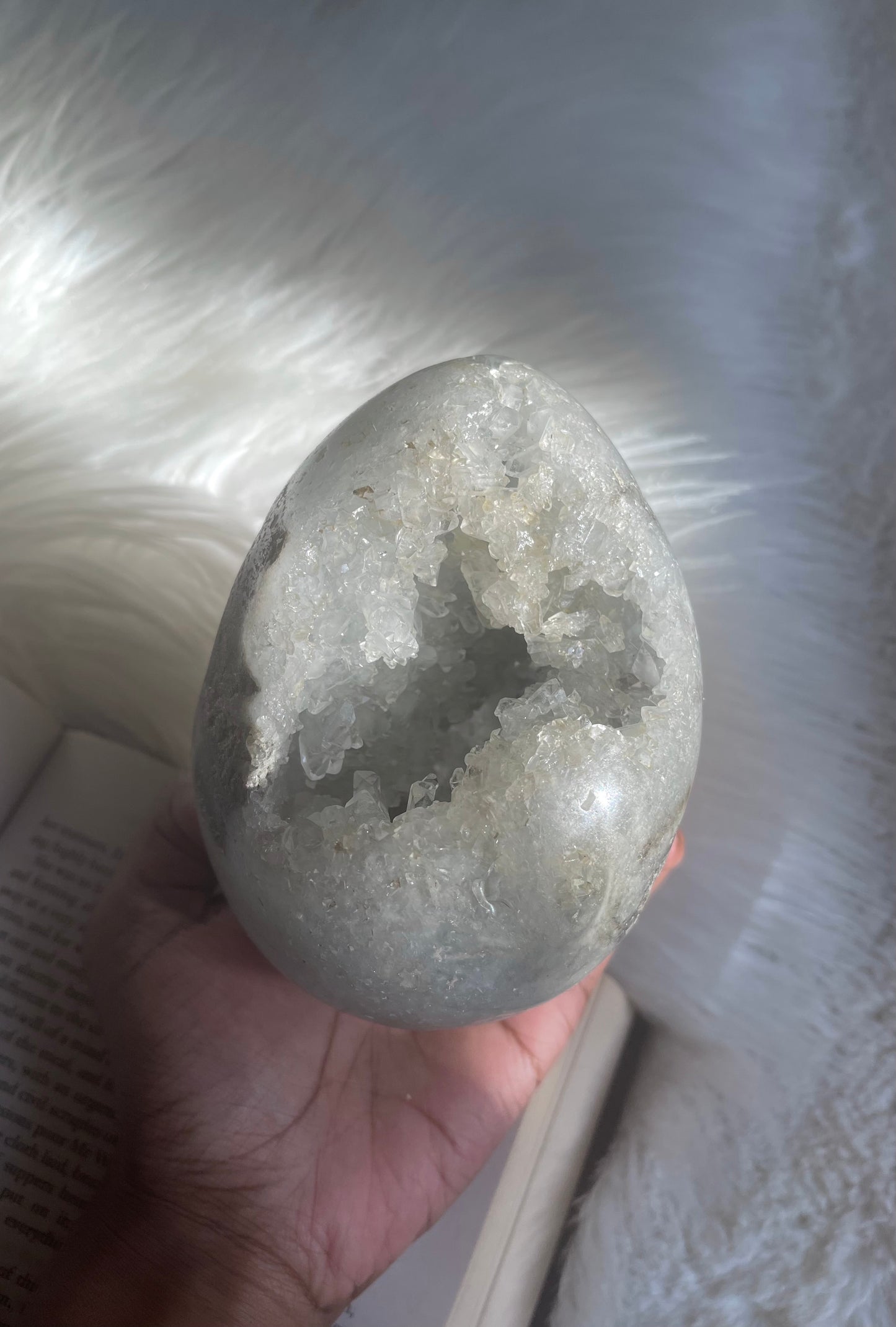 Celestite egg - Large