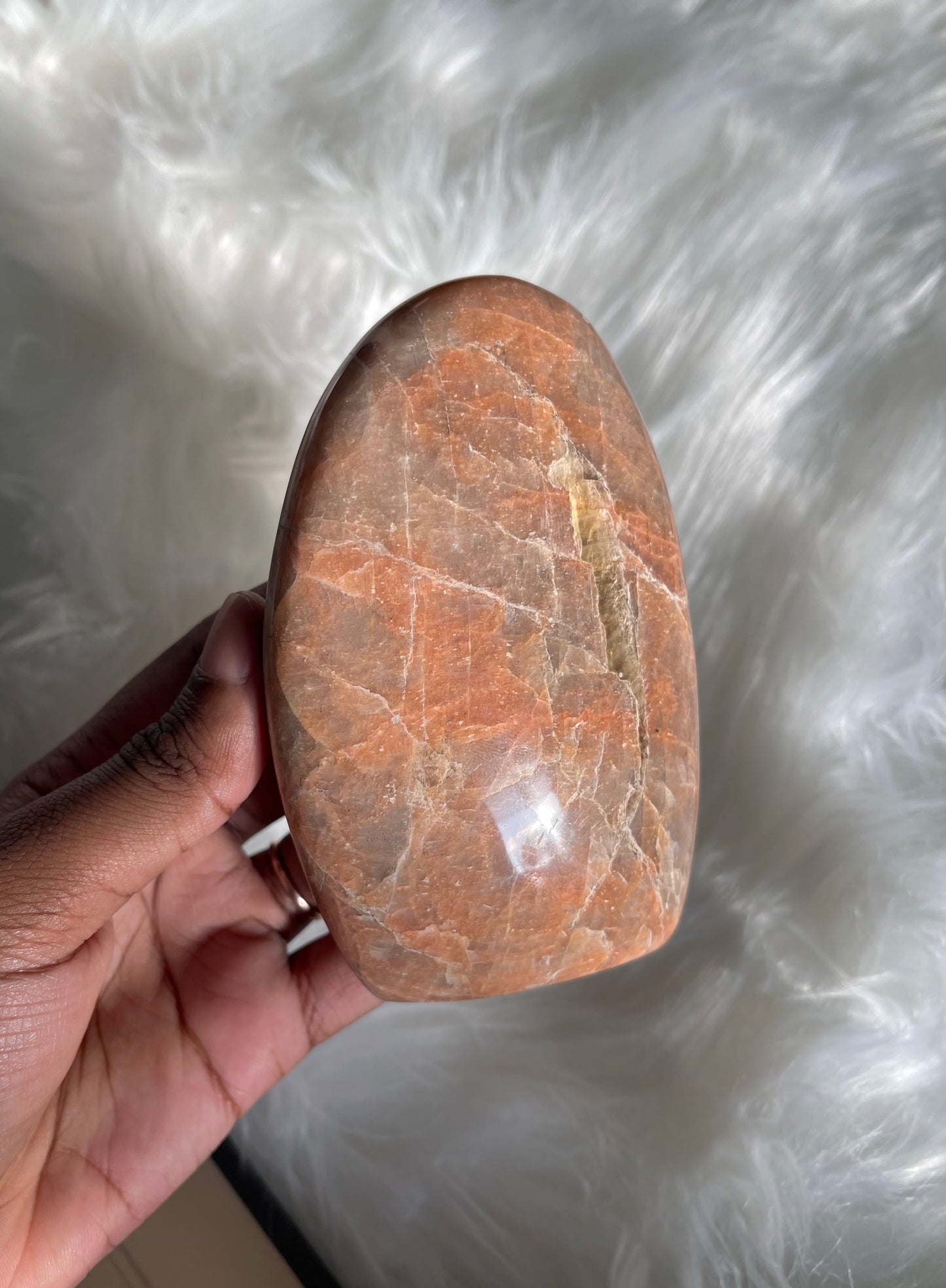 Peach Moonstone