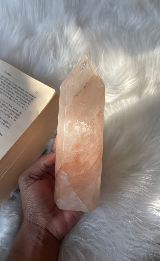 Hematoid Quartz point