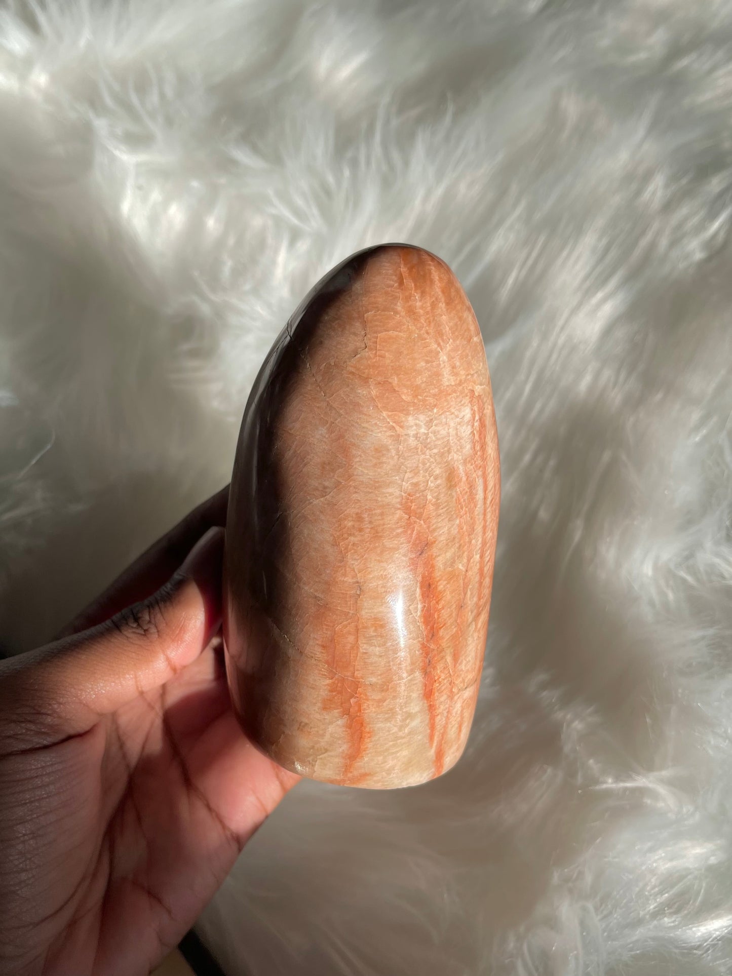 Peach Moonstone
