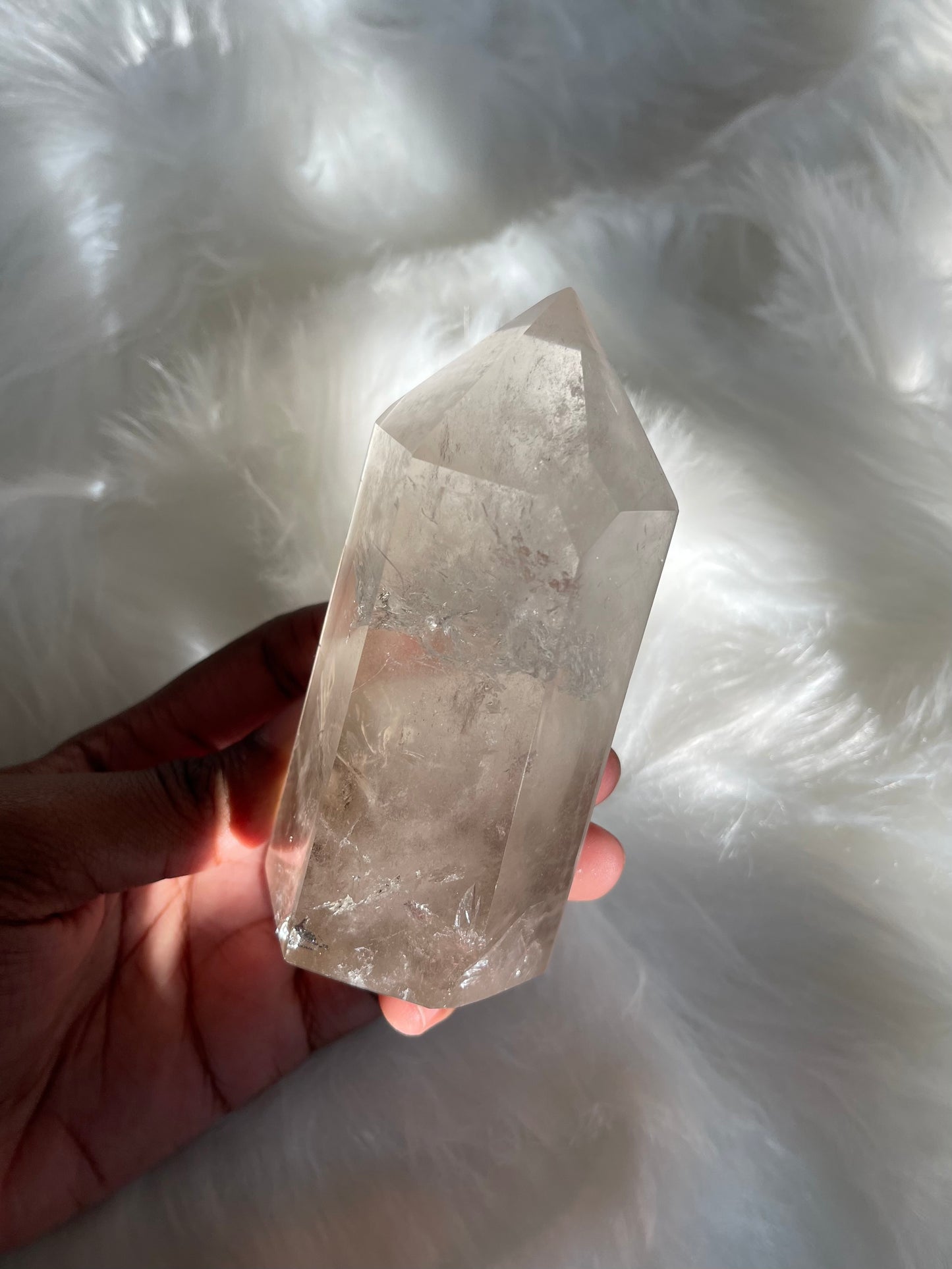 Clear Quartz point (Optic Quartz)