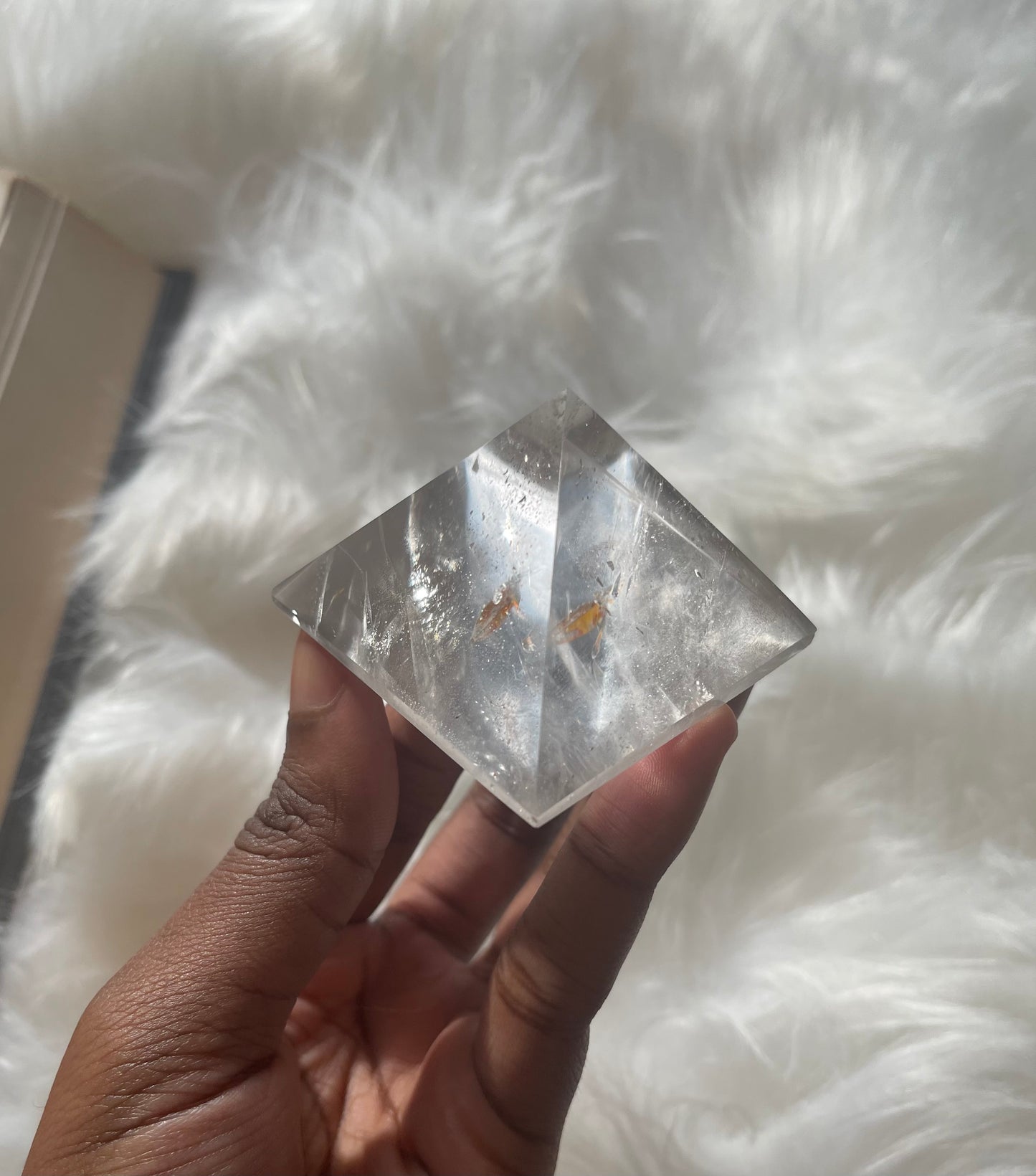 Clear Quartz pyramid
