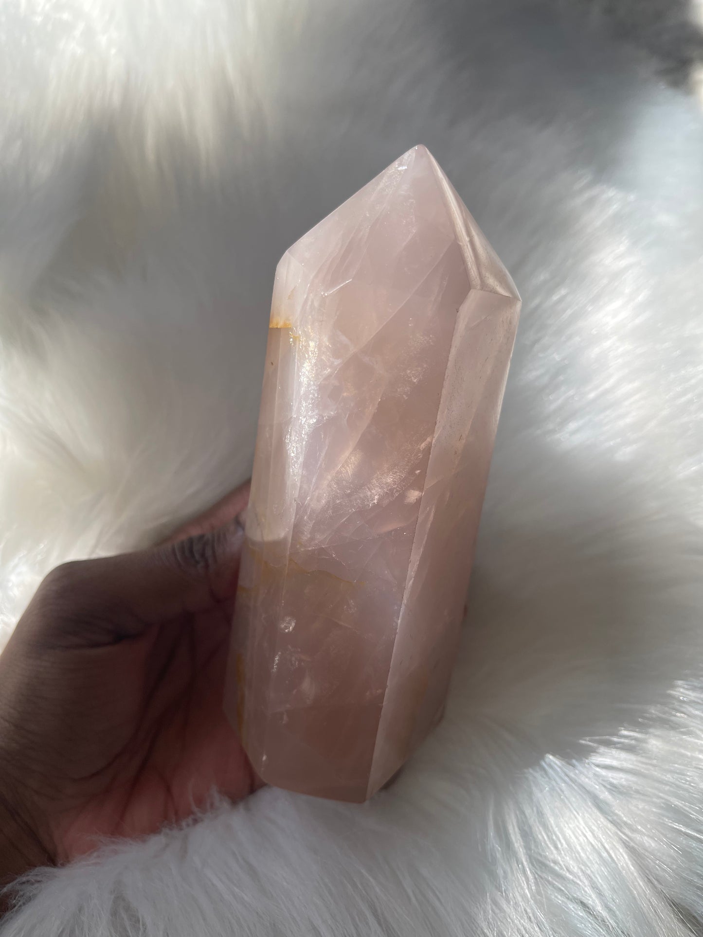 Rose Quartz point