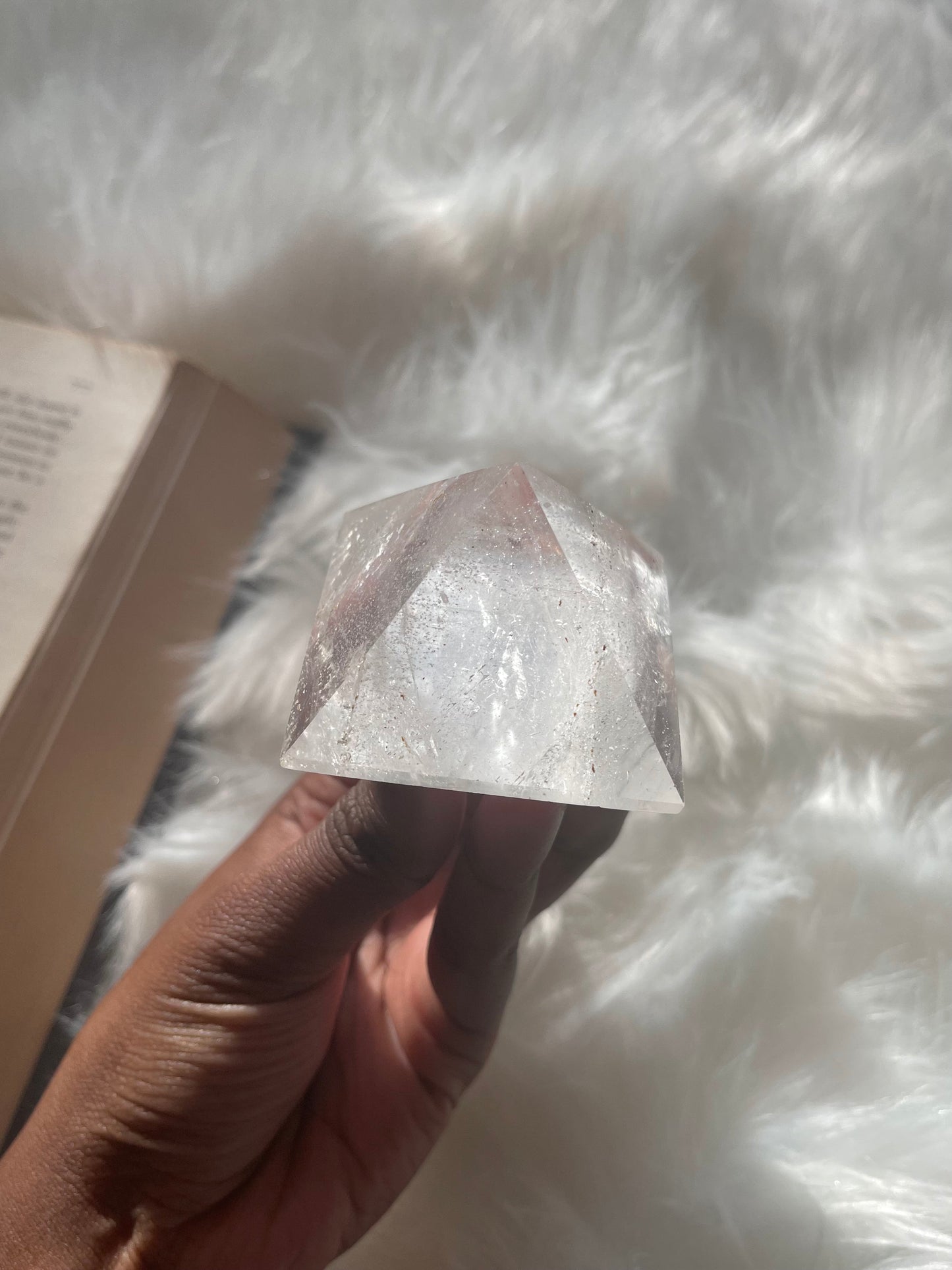 Clear Quartz pyramid