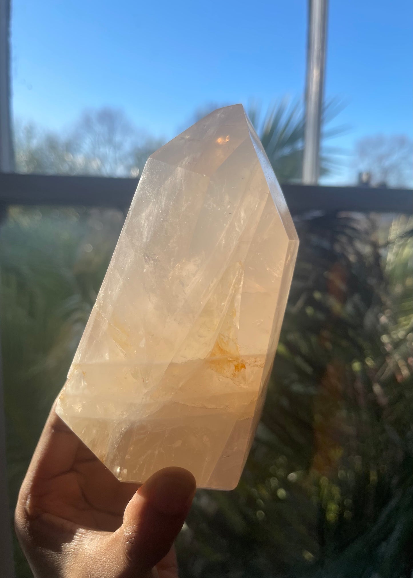 Girasol Quartz point