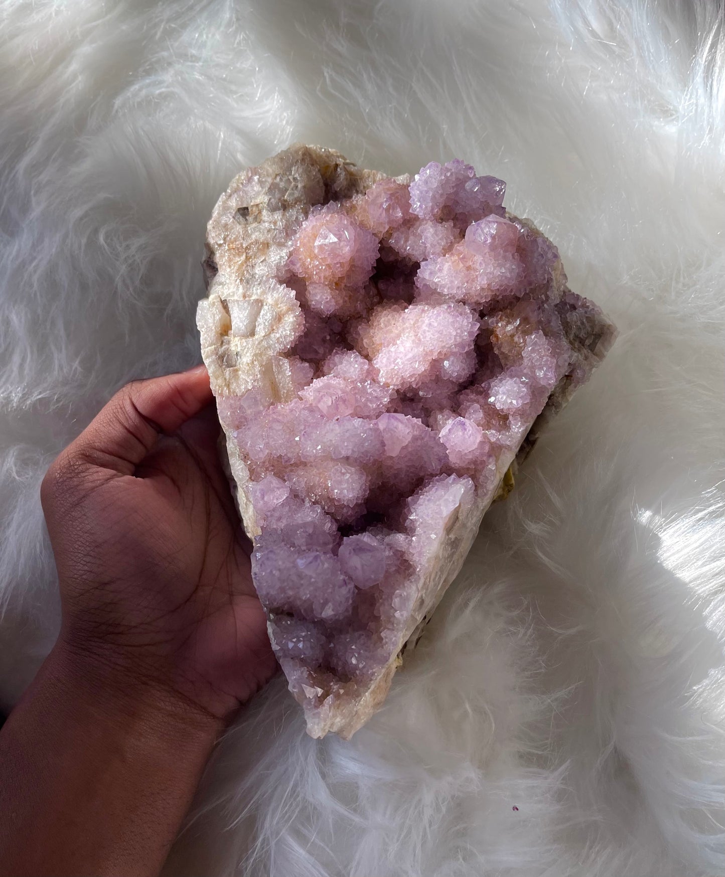Amethyst Spirit Quartz - large display piece