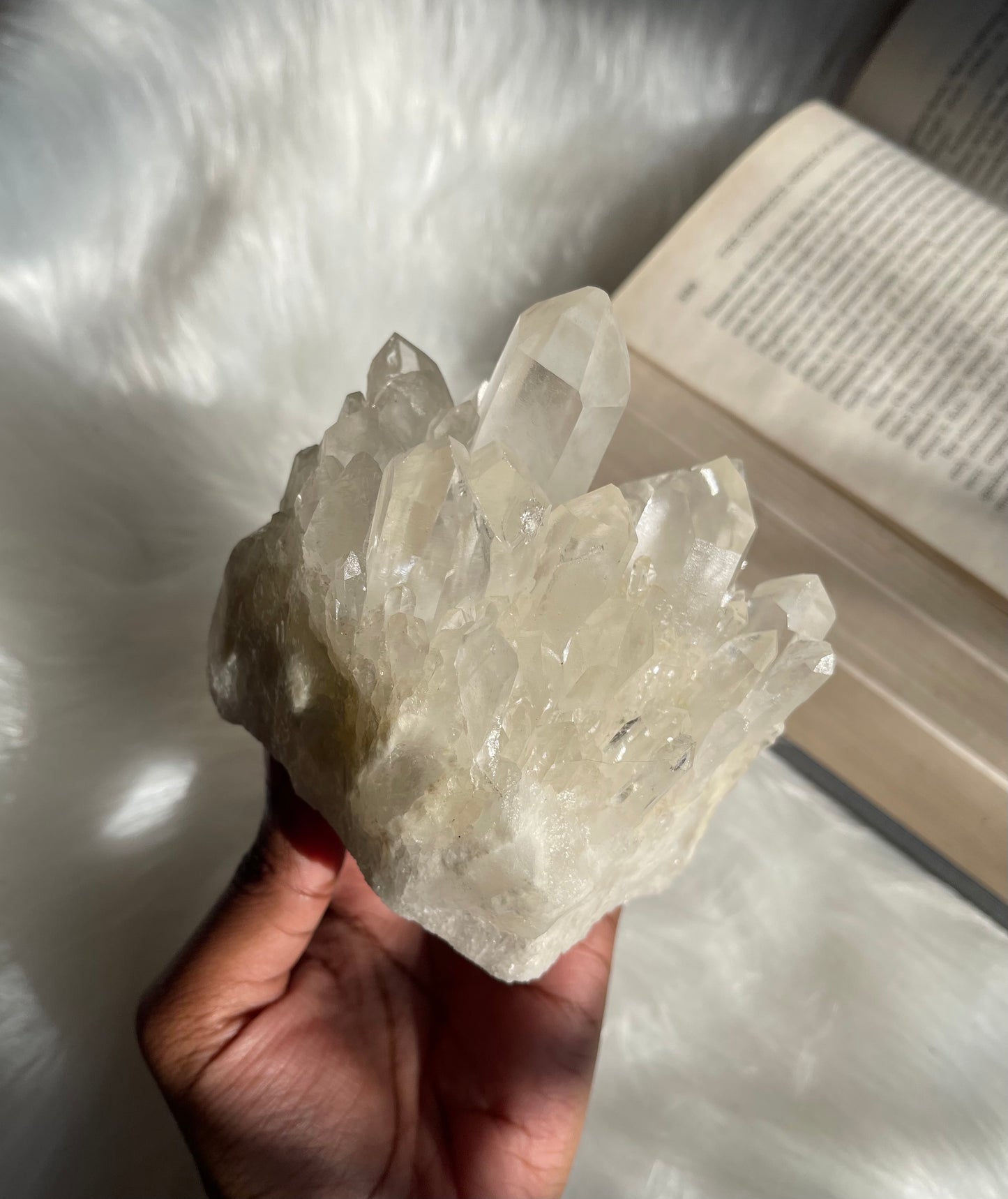 Clear Quartz cluster