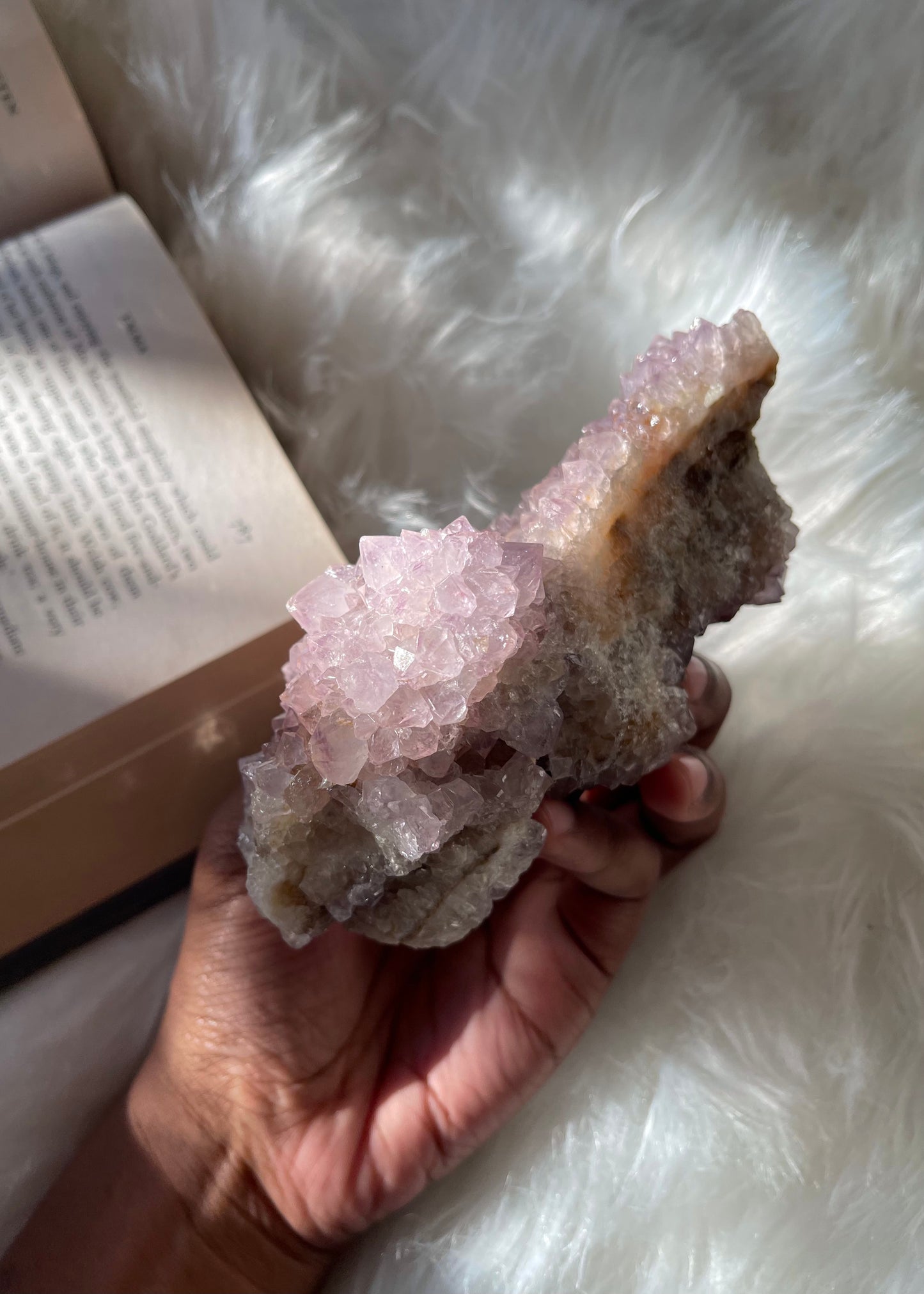 Amethyst Spirit Quartz - display piece