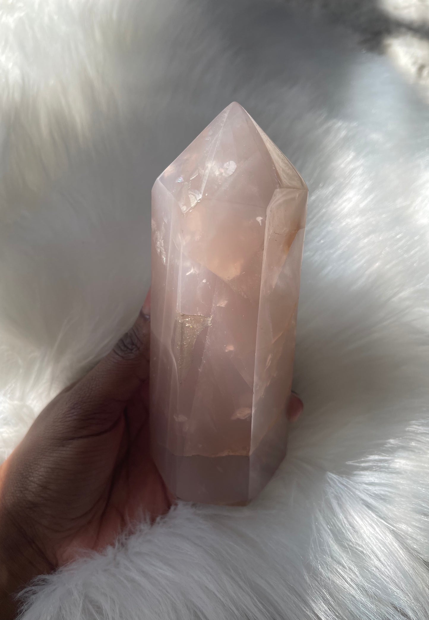 Rose Quartz point