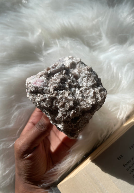 Pink Tourmaline and Lepidolite