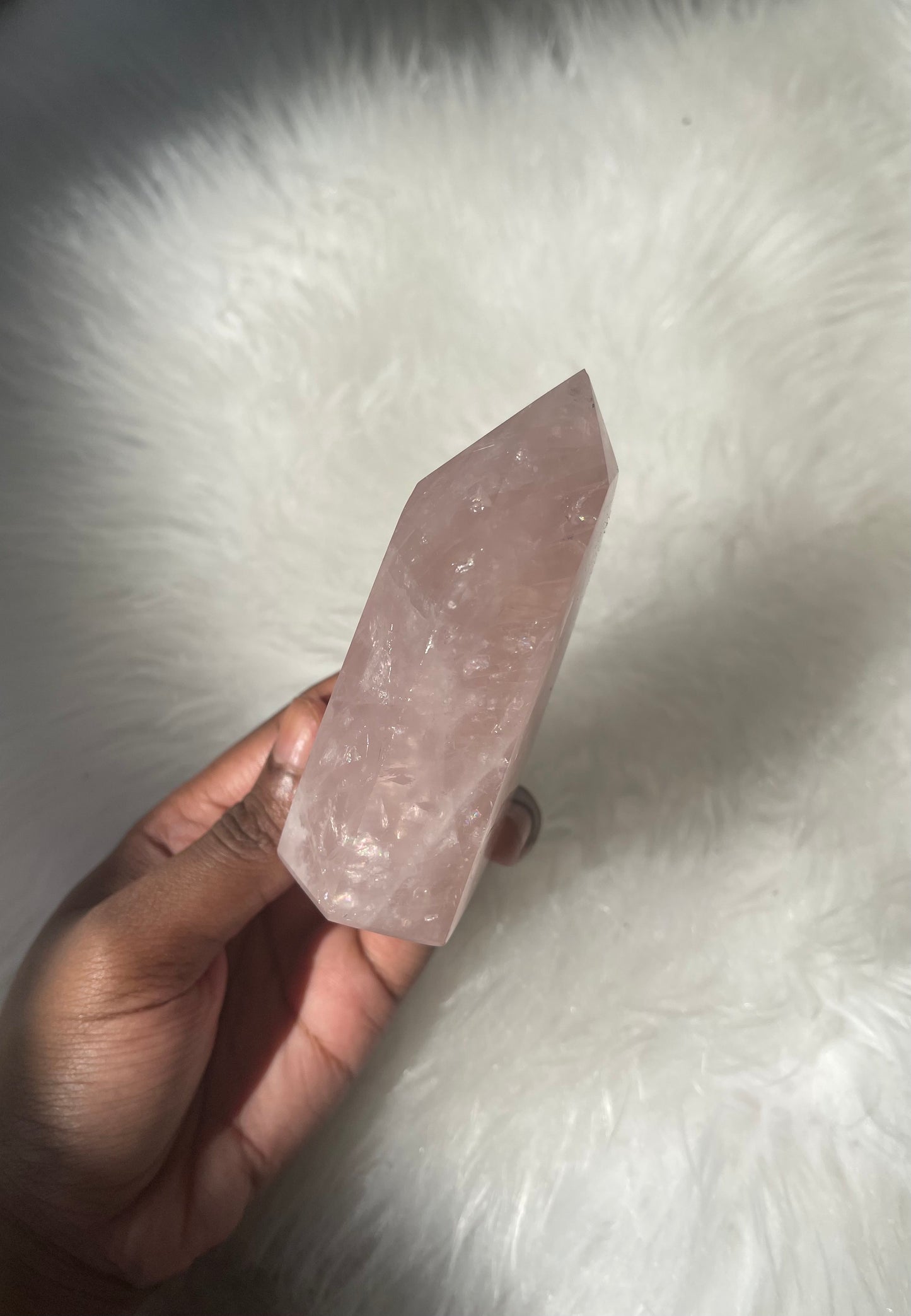 Rose Quartz point