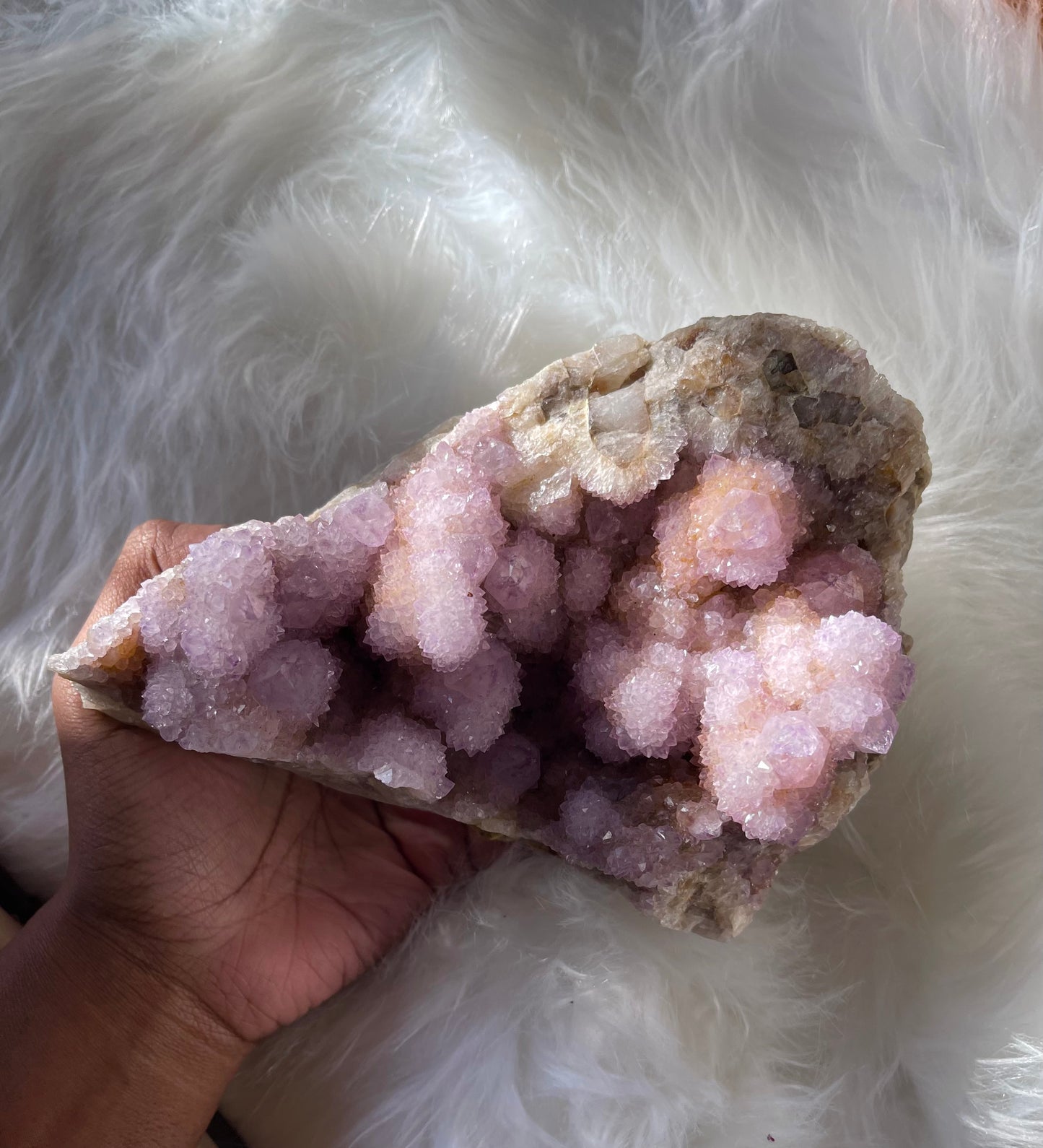 Amethyst Spirit Quartz - large display piece