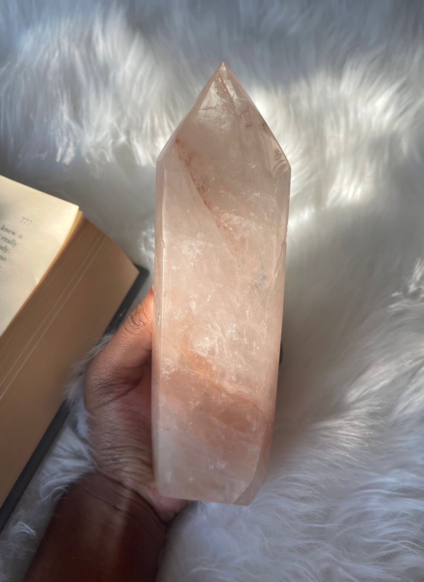 Hematoid Quartz point