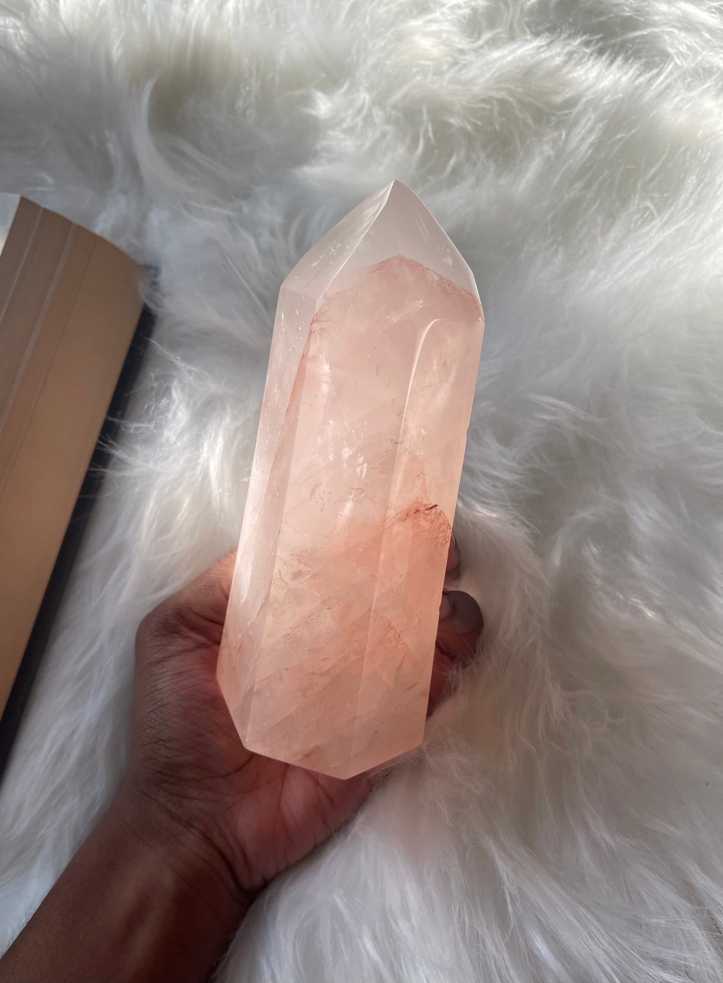 Hematoid Quartz point