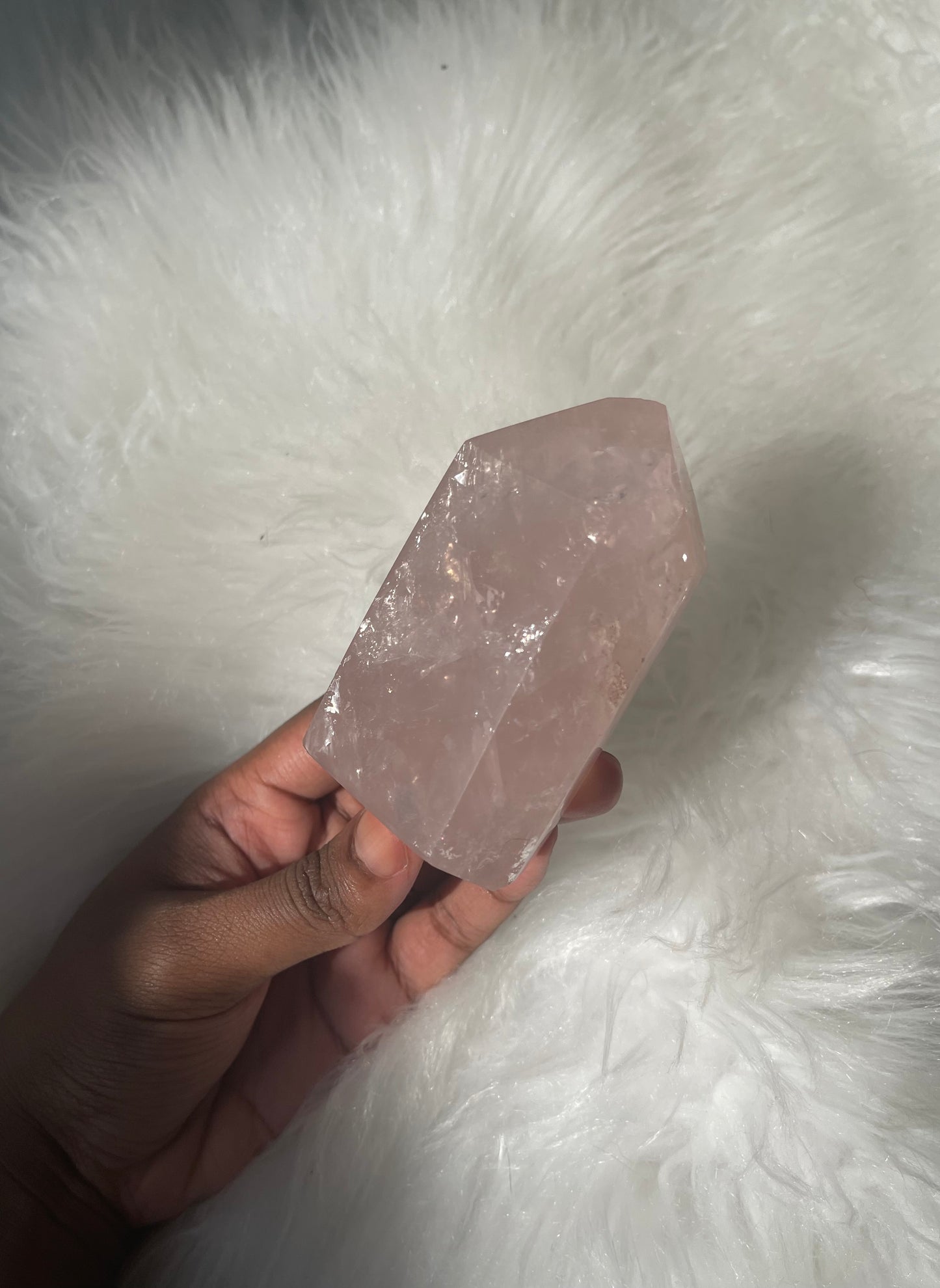Rose Quartz point