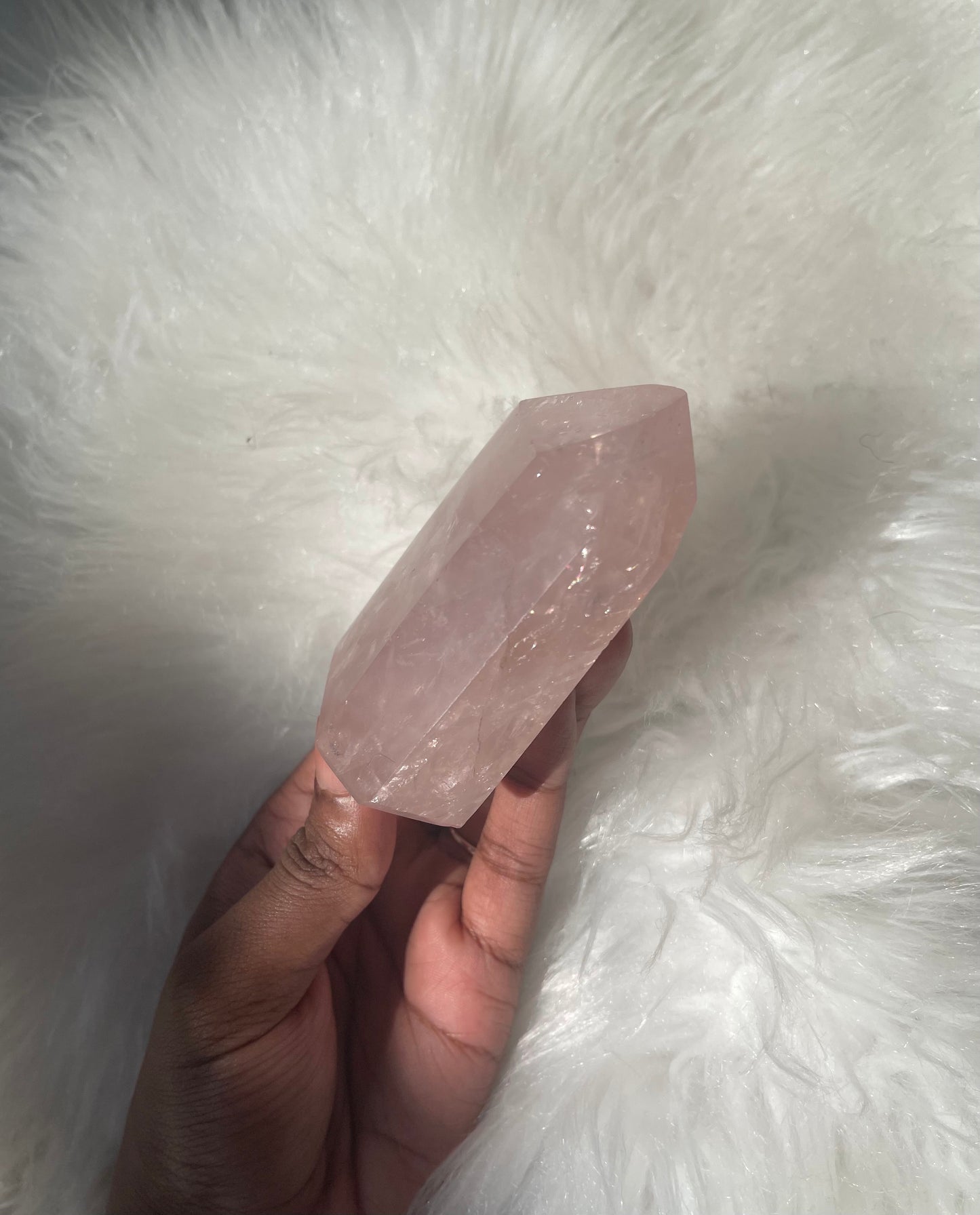 Rose Quartz point