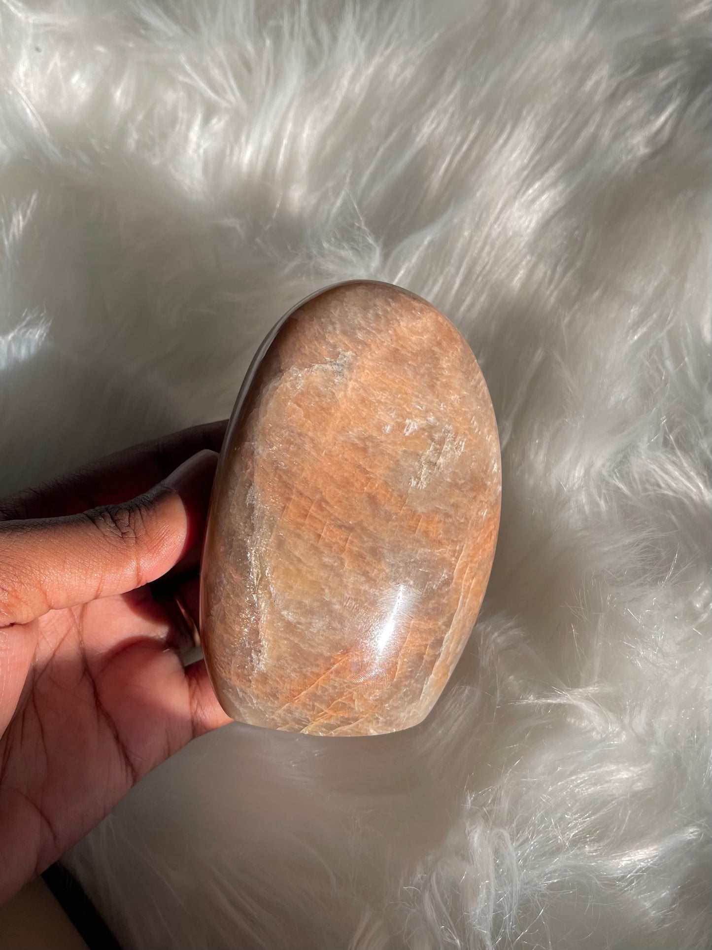 Peach Moonstone