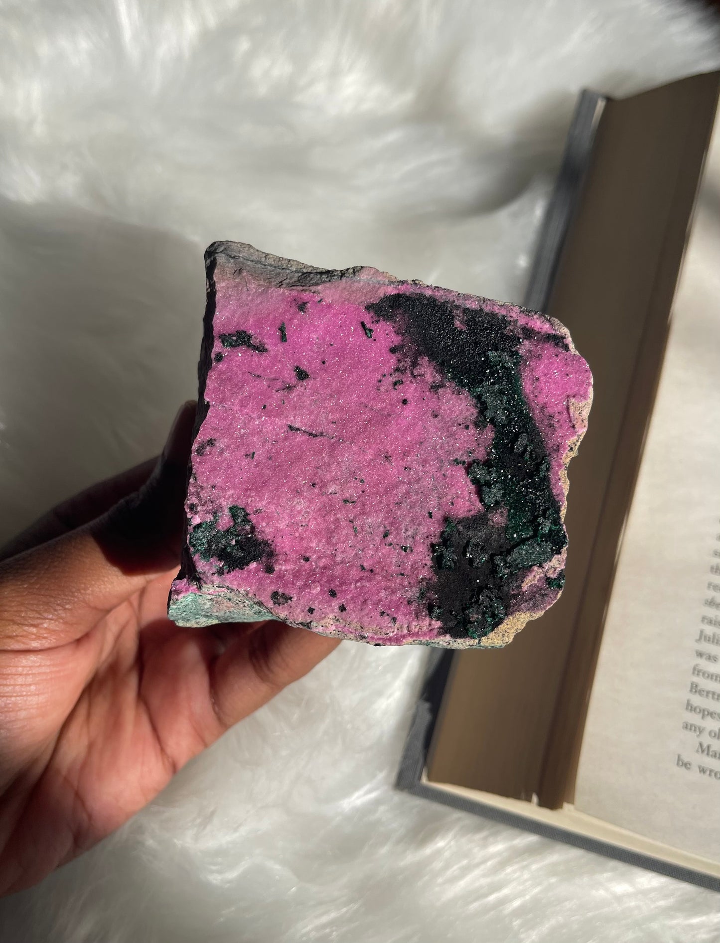 Pink Cobaltoan dolomite