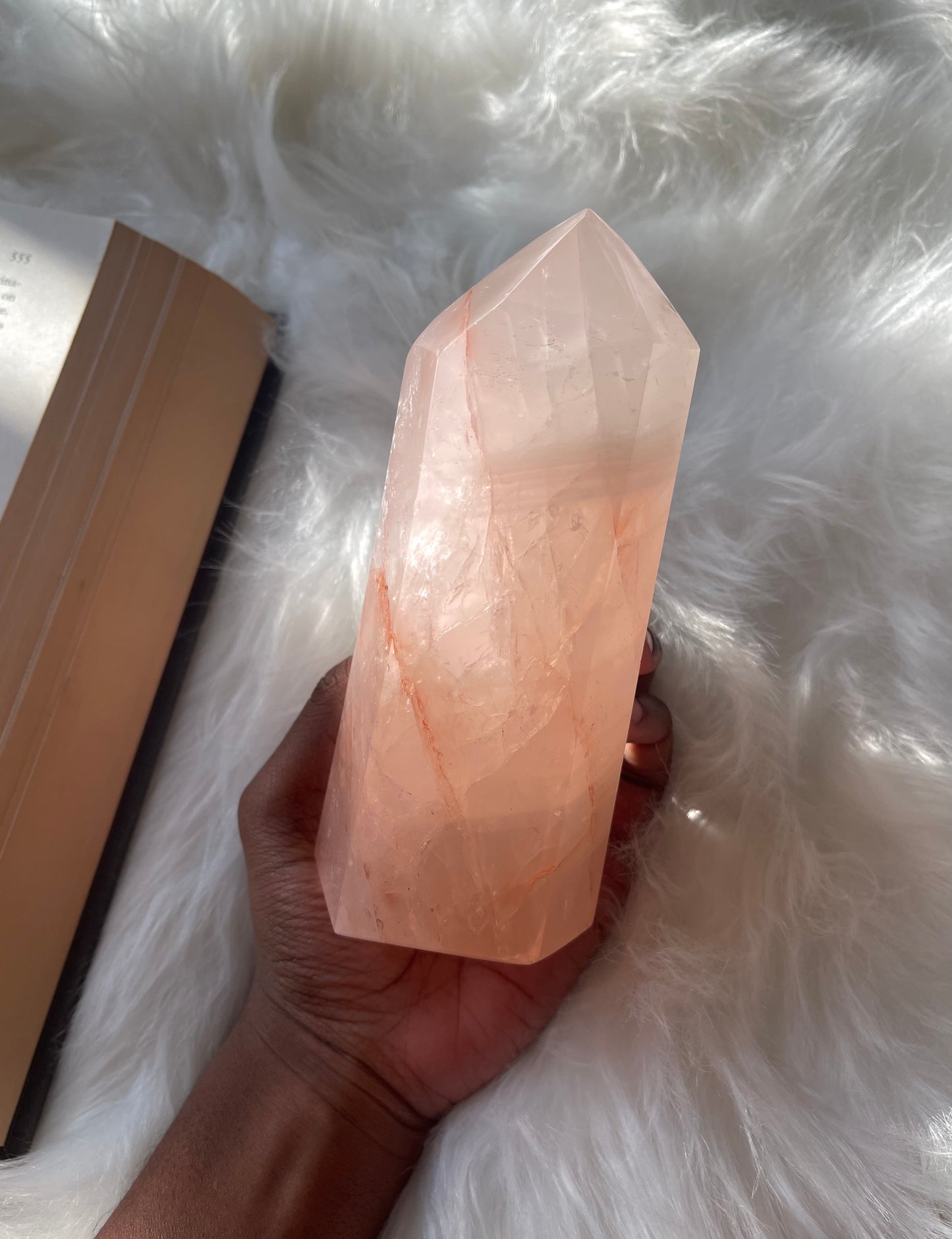 Hematoid Quartz point