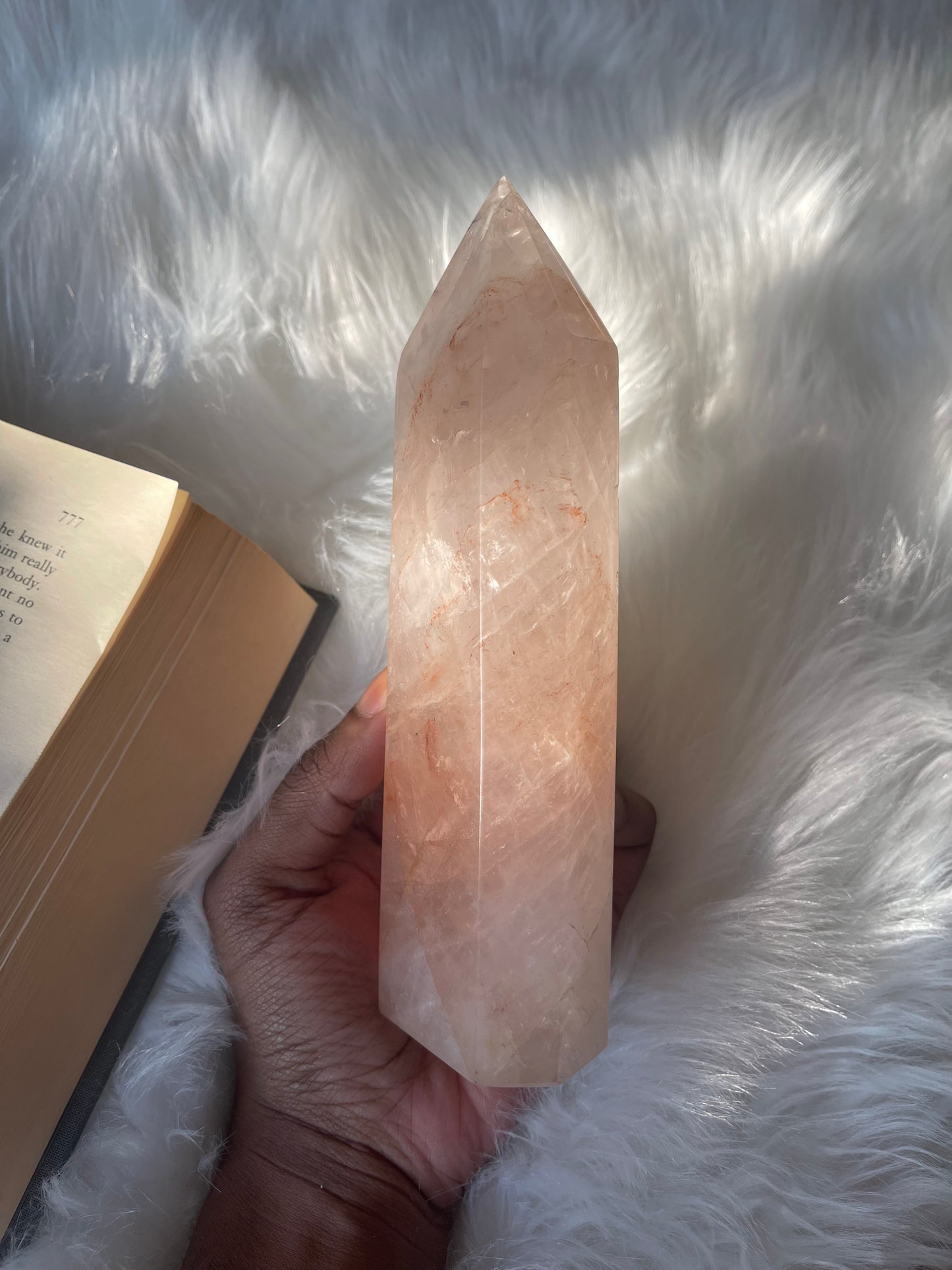 Hematoid Quartz point