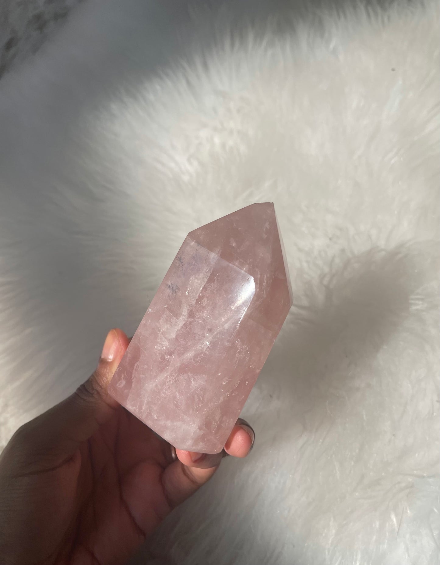 Rose Quartz point