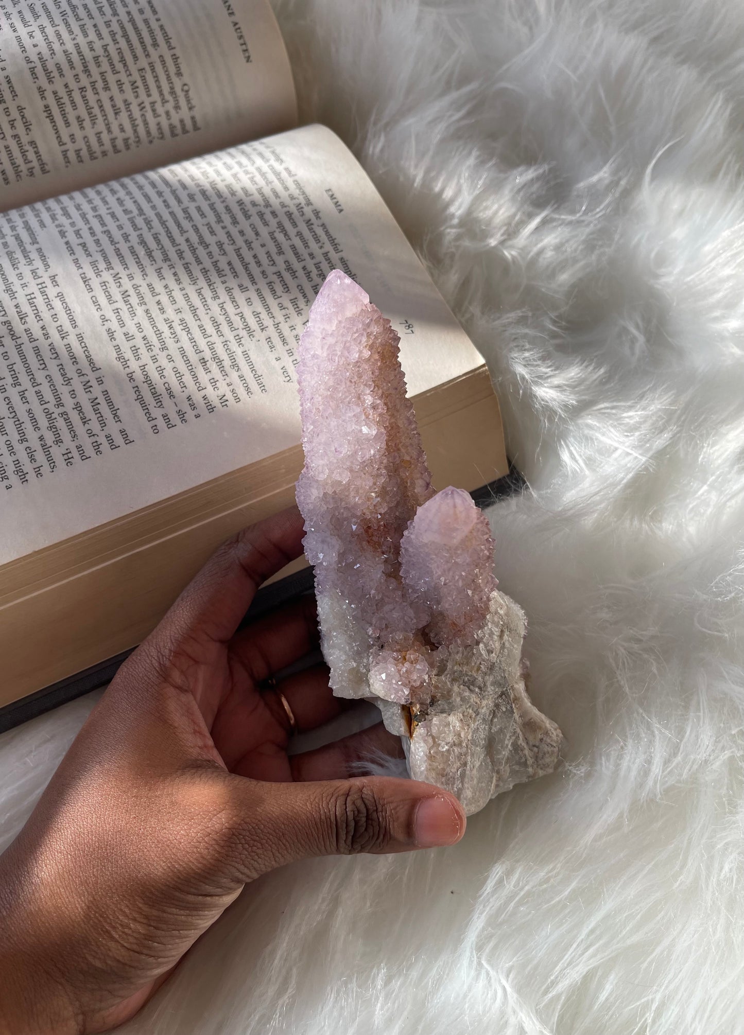 Amethyst Spirit Quartz - display piece