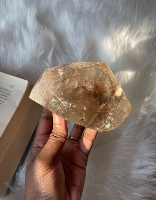 Smoky Quartz faceted