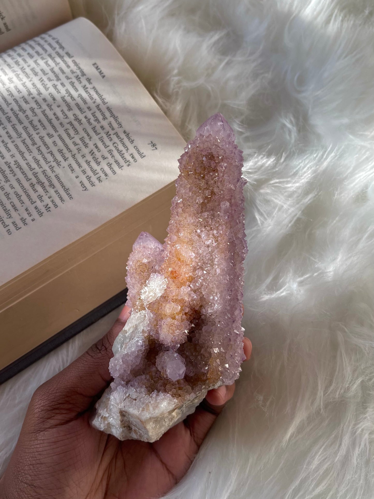 Amethyst Spirit Quartz - display piece