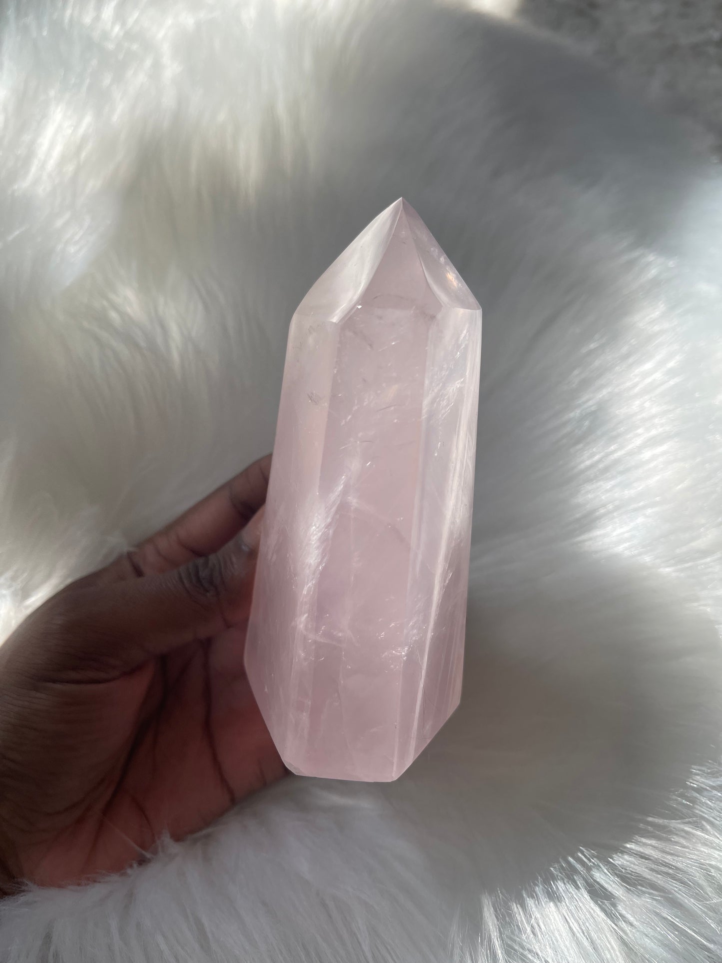 Rose Quartz point