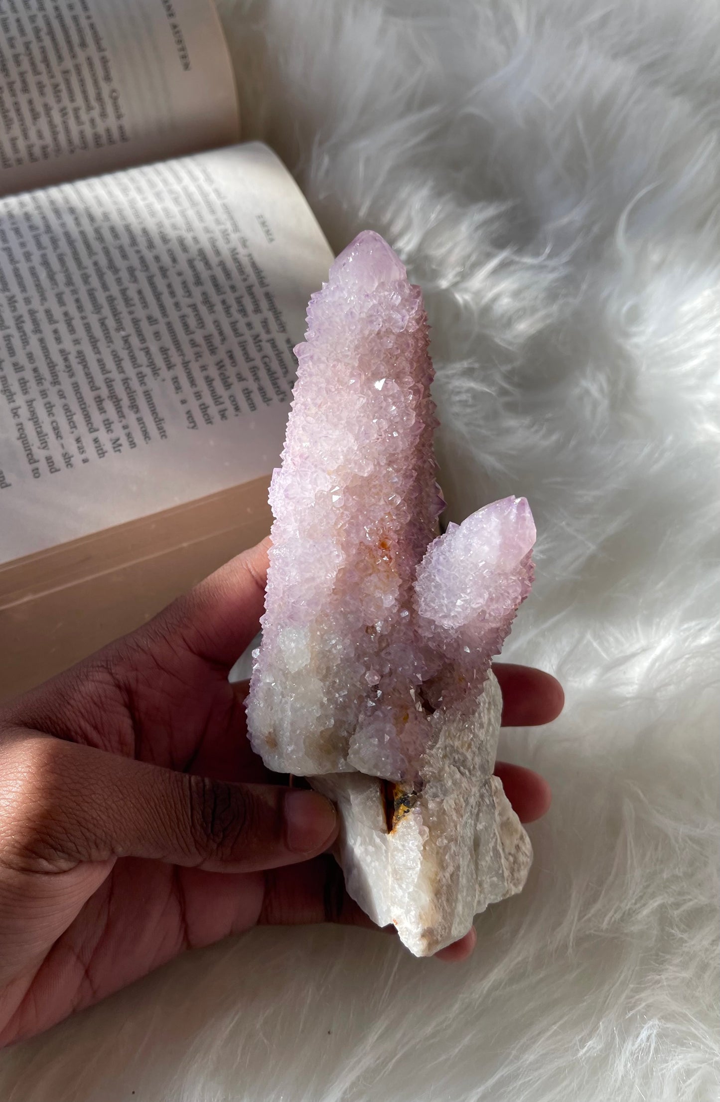 Amethyst Spirit Quartz - display piece