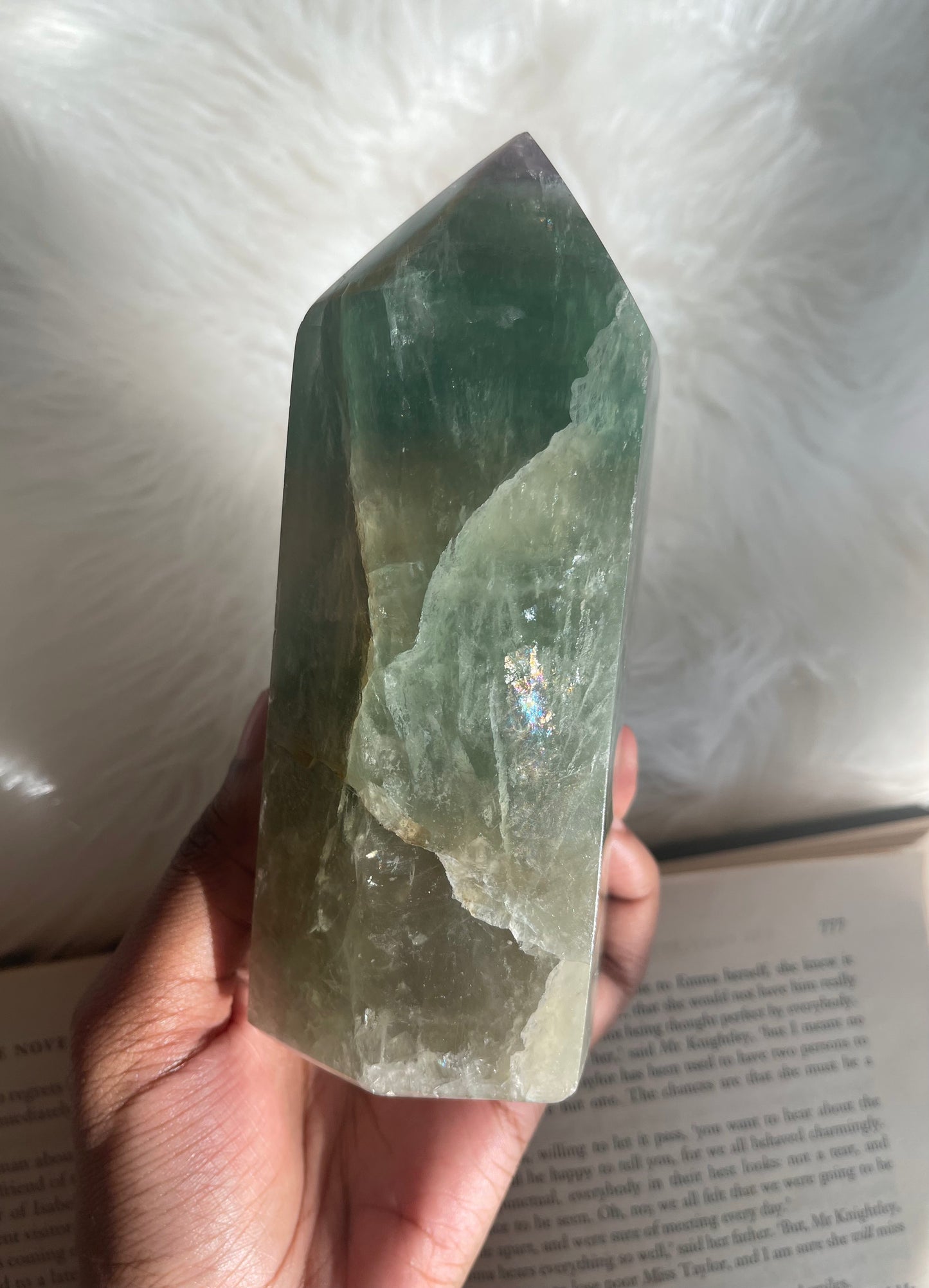 Fluorite point