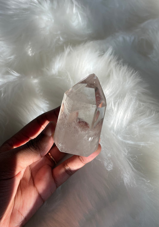 Clear Quartz point (Optic Quartz)