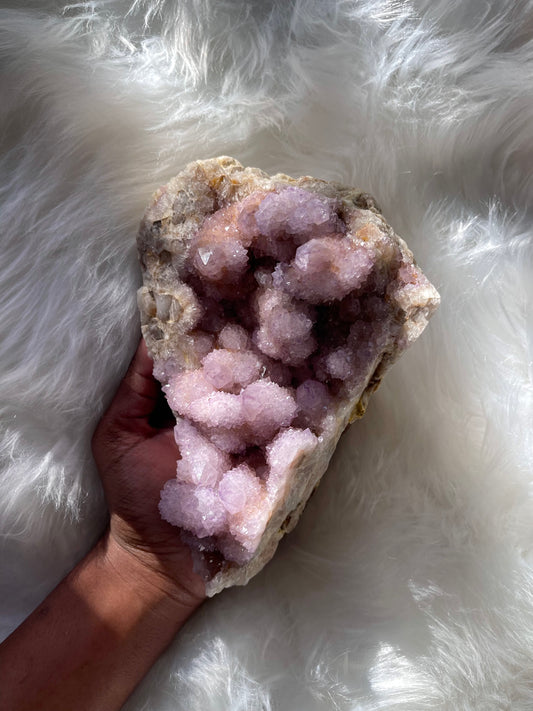 Amethyst Spirit Quartz - large display piece