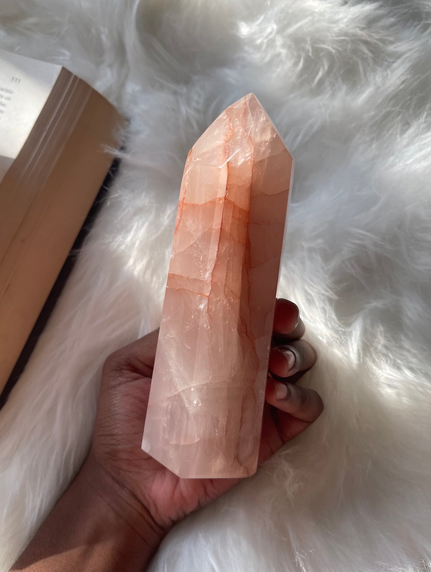 Hematoid Quartz point