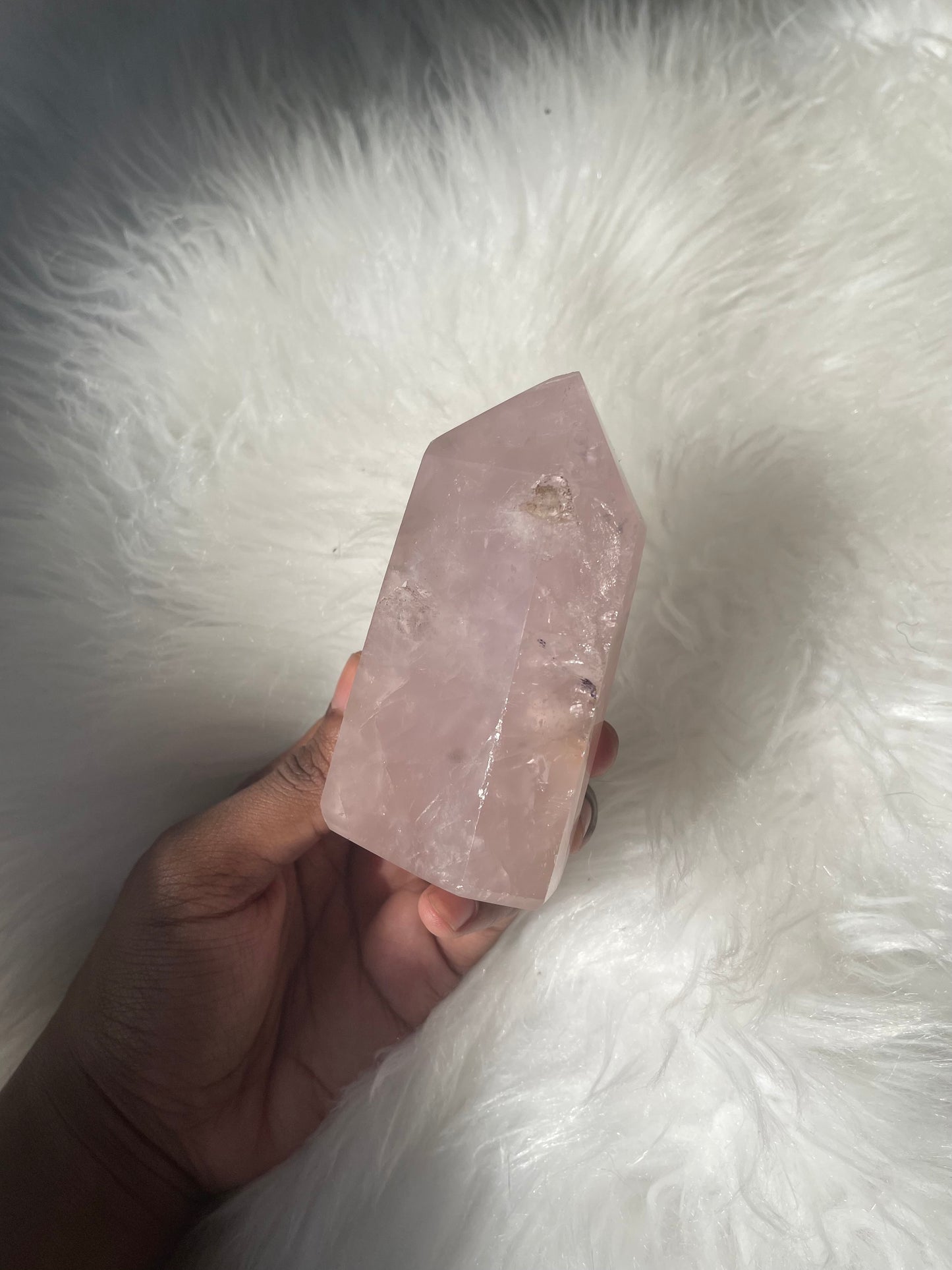 Rose Quartz point