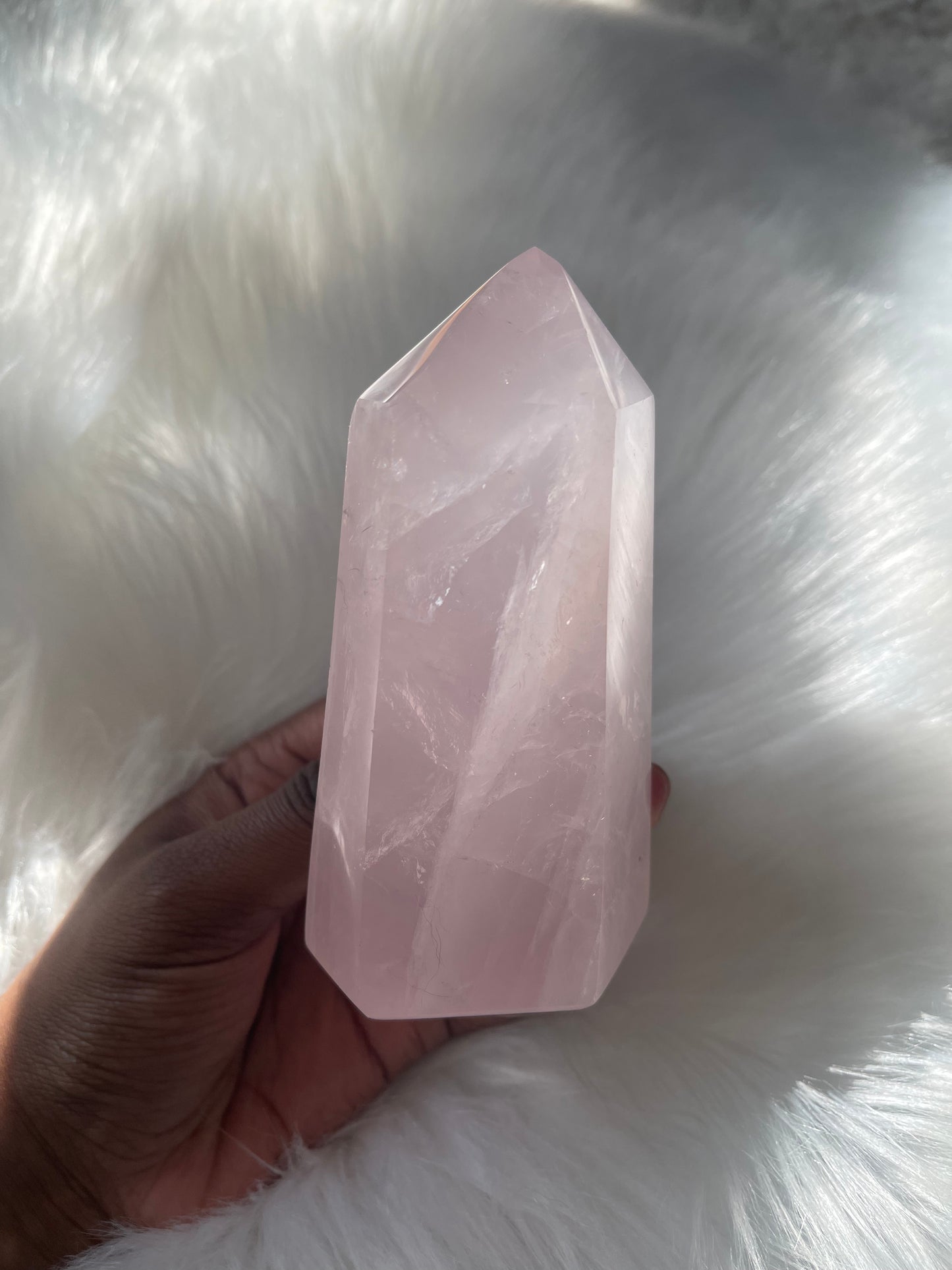 Rose Quartz point
