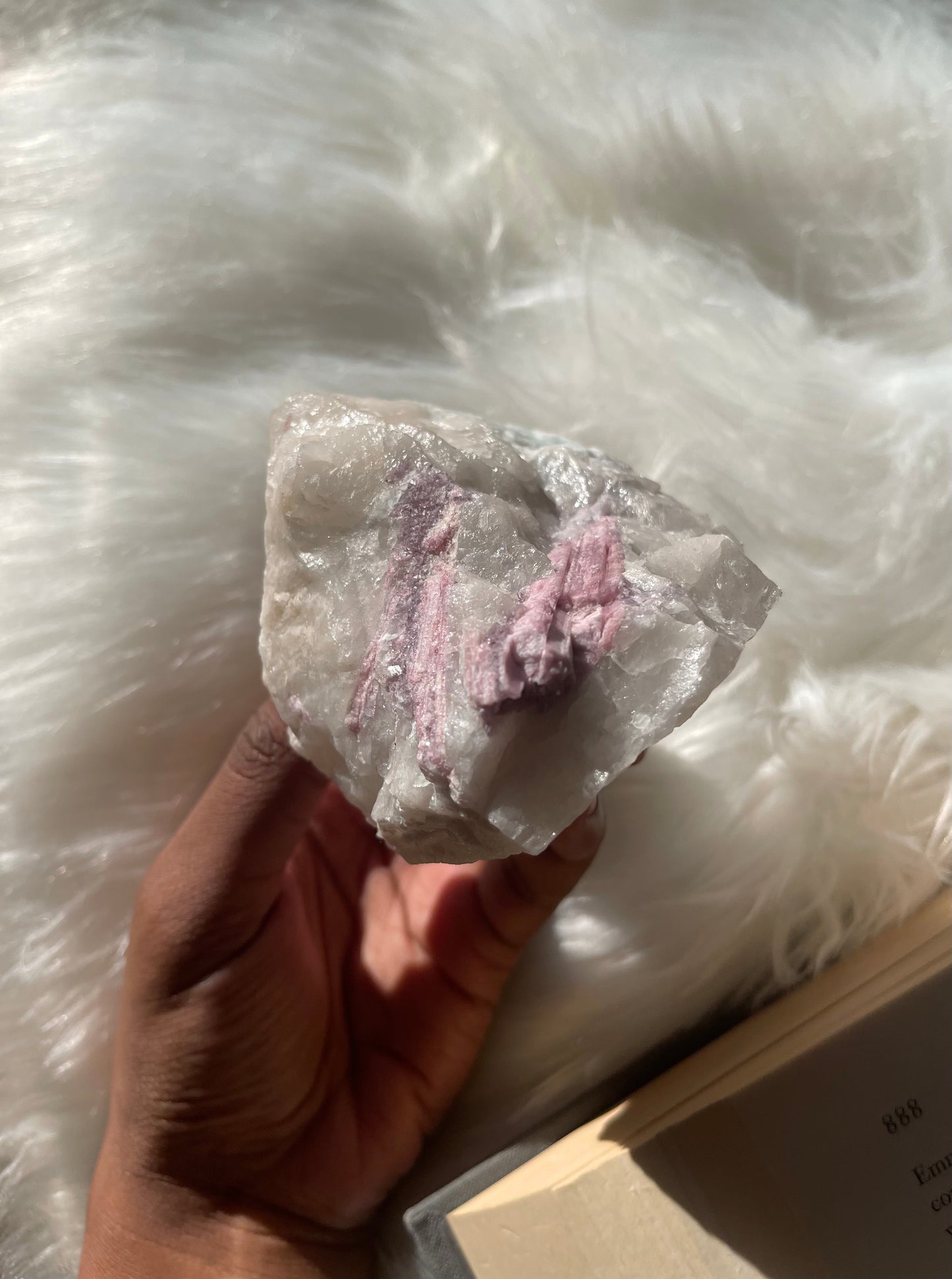 Pink Tourmaline and Lepidolite