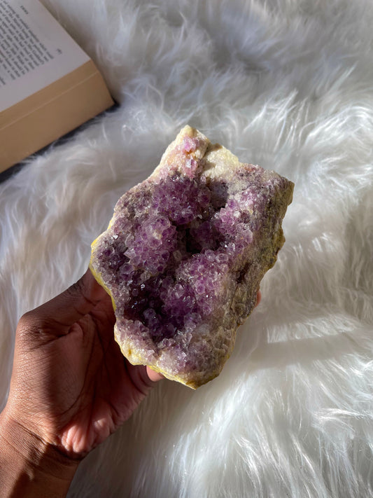 Amethyst Spirit Quartz - display piece