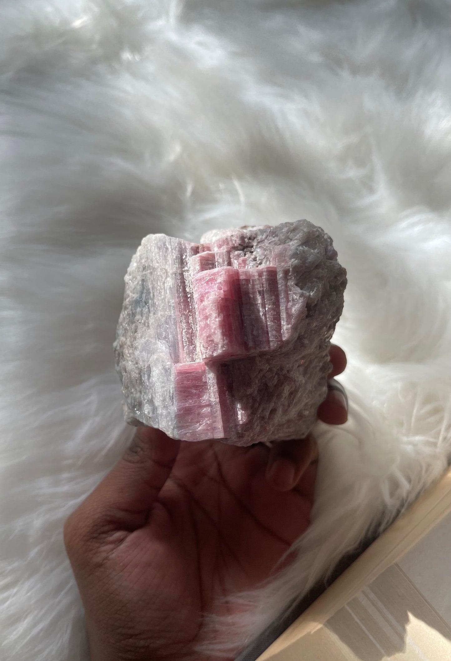 Pink Tourmaline and Lepidolite